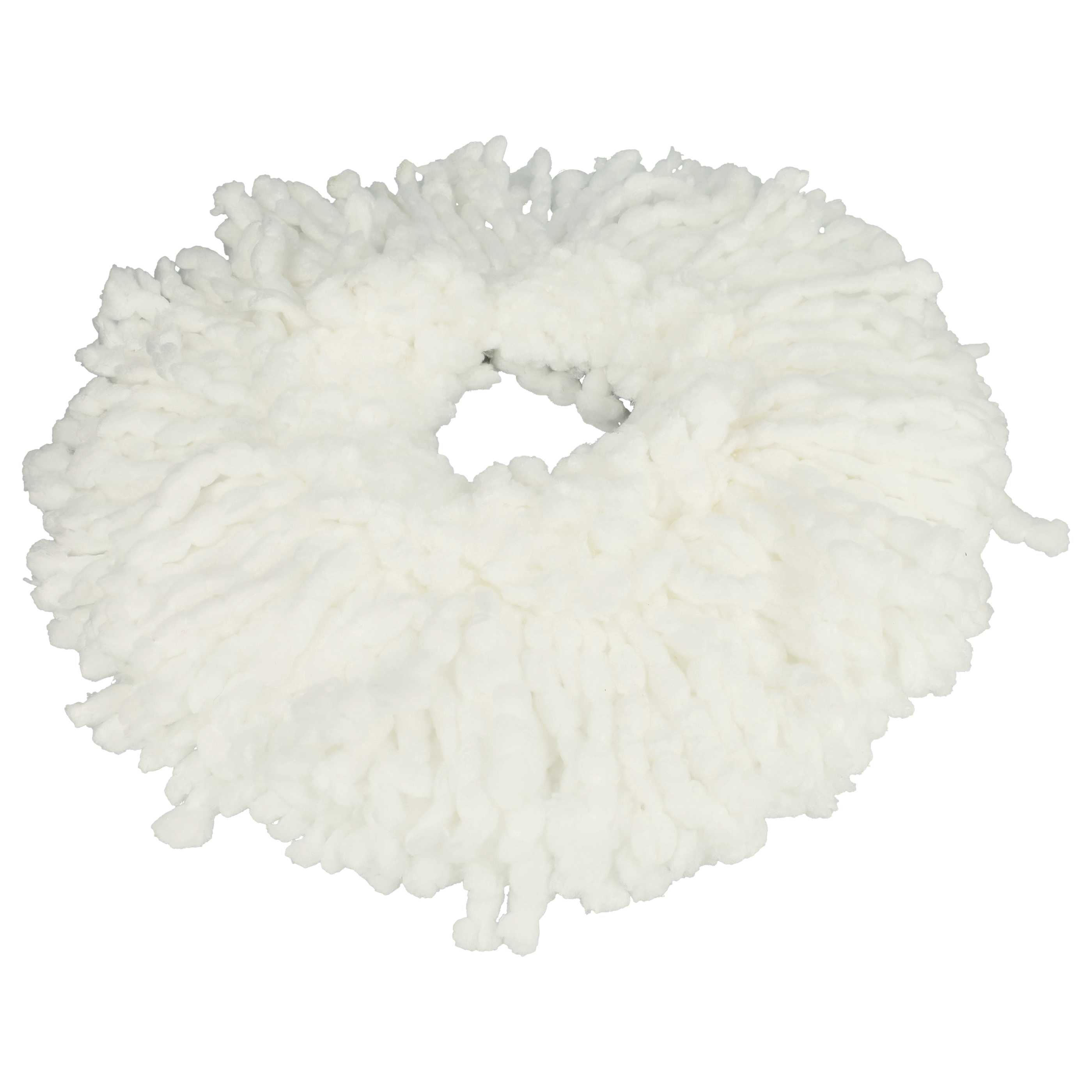 2x Lingette remplace Leifheit 52094, 52115 pour balais serpillère Leifheit - microfibre, blanc