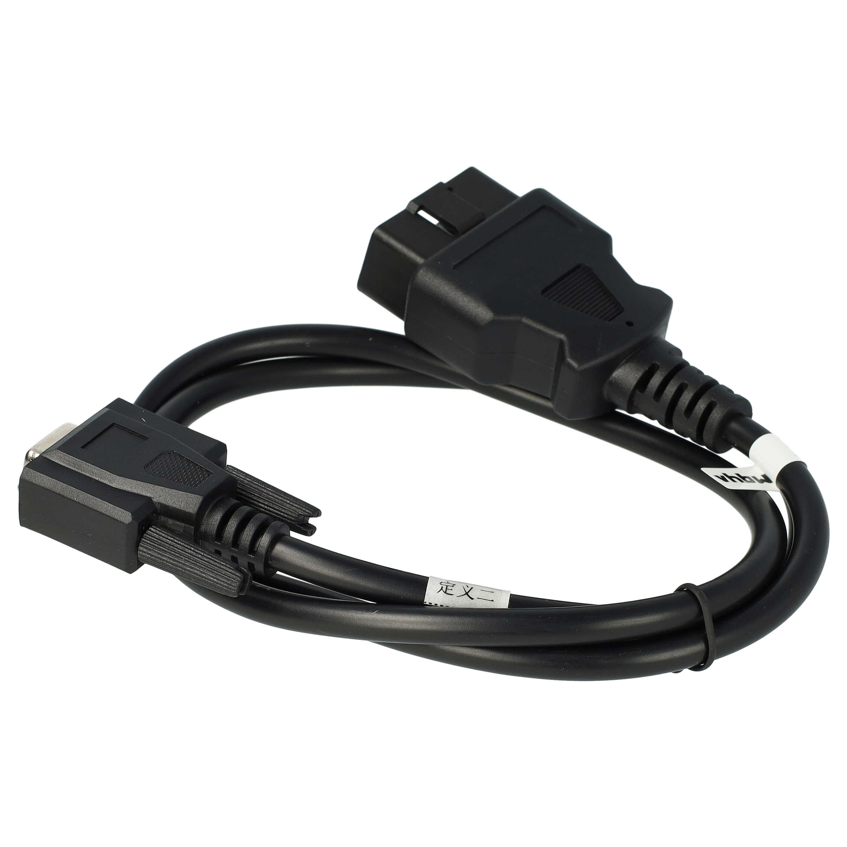 vhbw OBD2 Adapter RS-232 to OBD2 16Pin suitable for A3 Audi - 90 cm