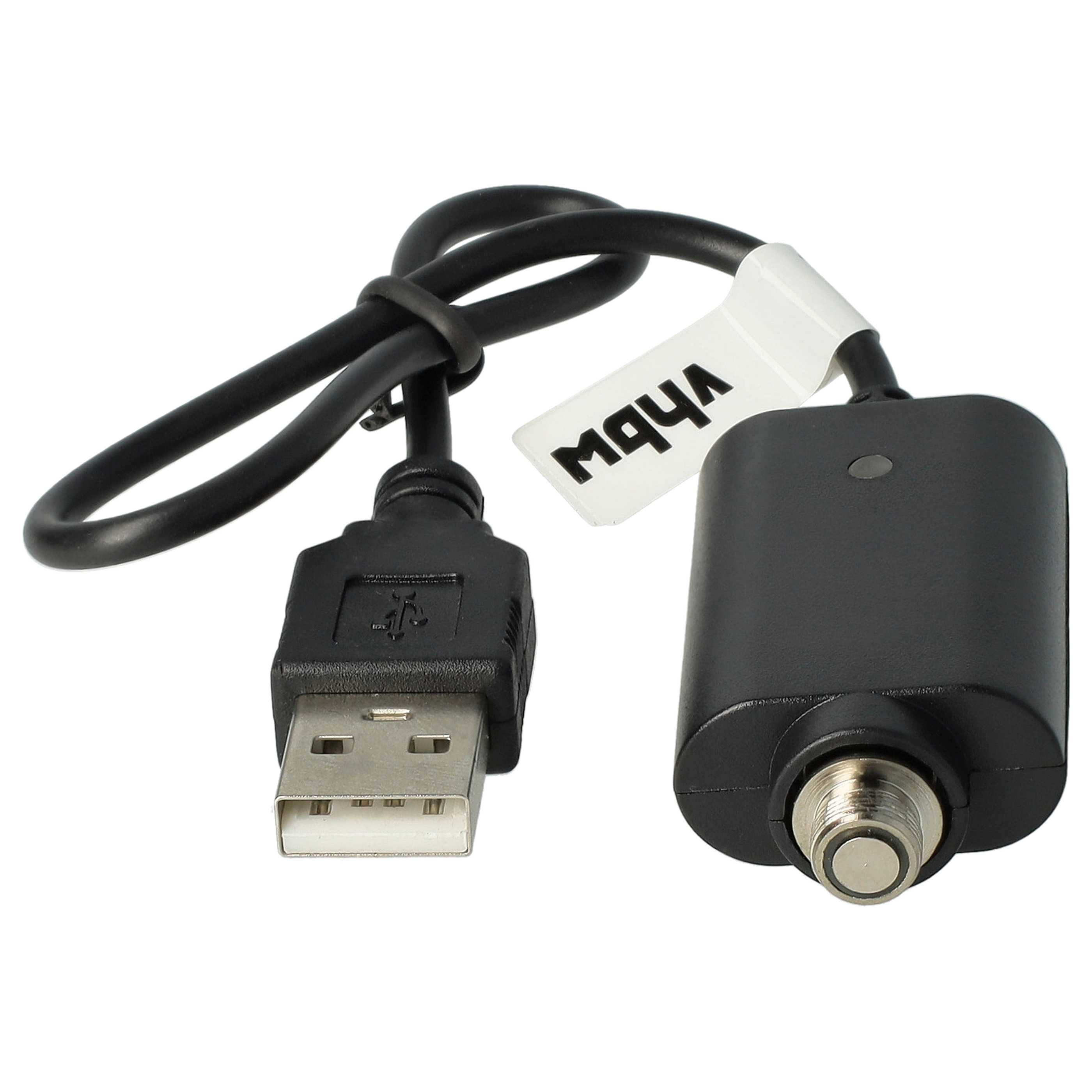 vhbw caricatore USB compatibile con diverse sigarette elettroniche con attacco filettato - cavo da 25cm