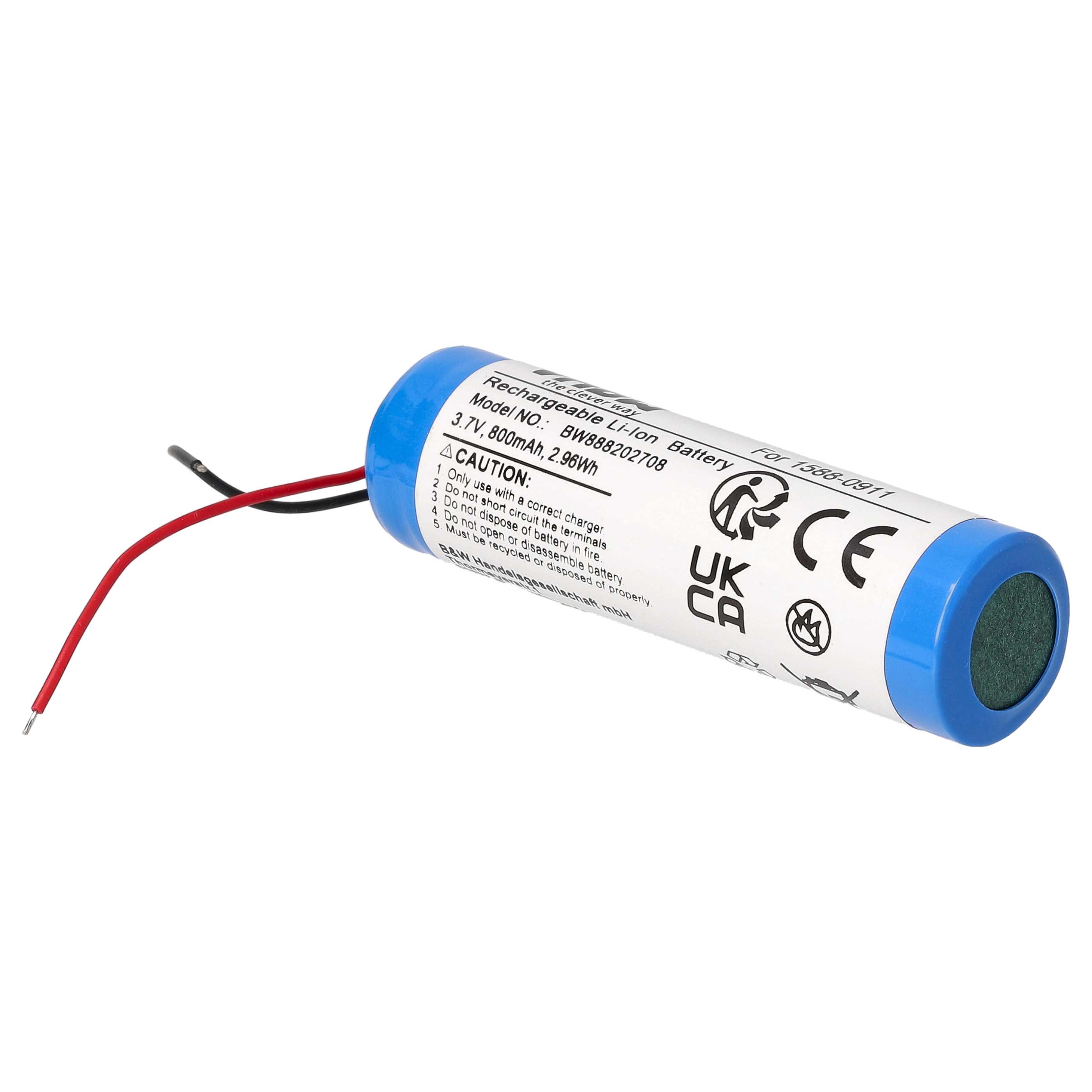 Charging Station Battery replaces Sony 1588-0911 - 800 mAh 3.7 V Li-Ion