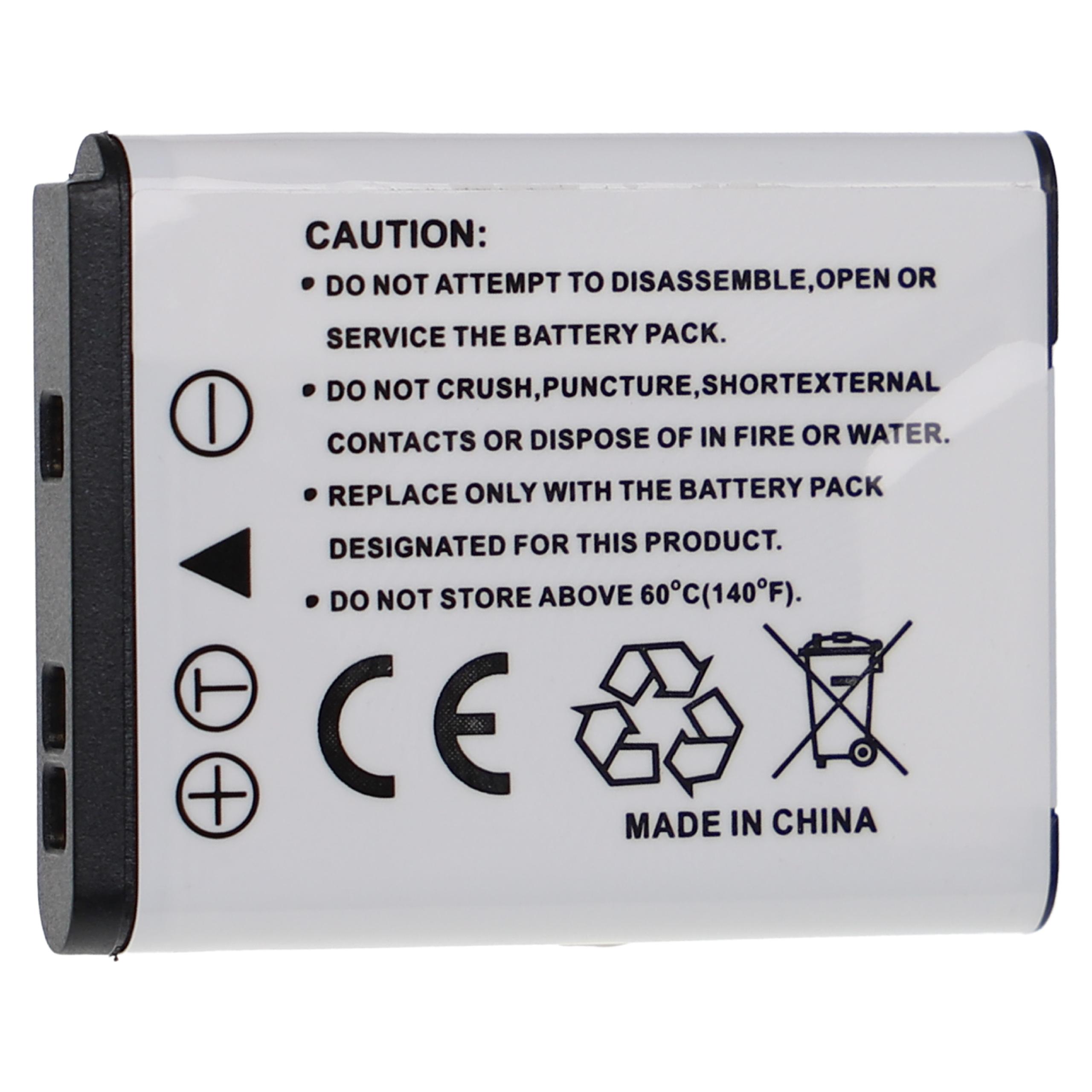Battery Replacement for Nikon EN-EL19 - 600mAh, 3.7V, Li-Ion