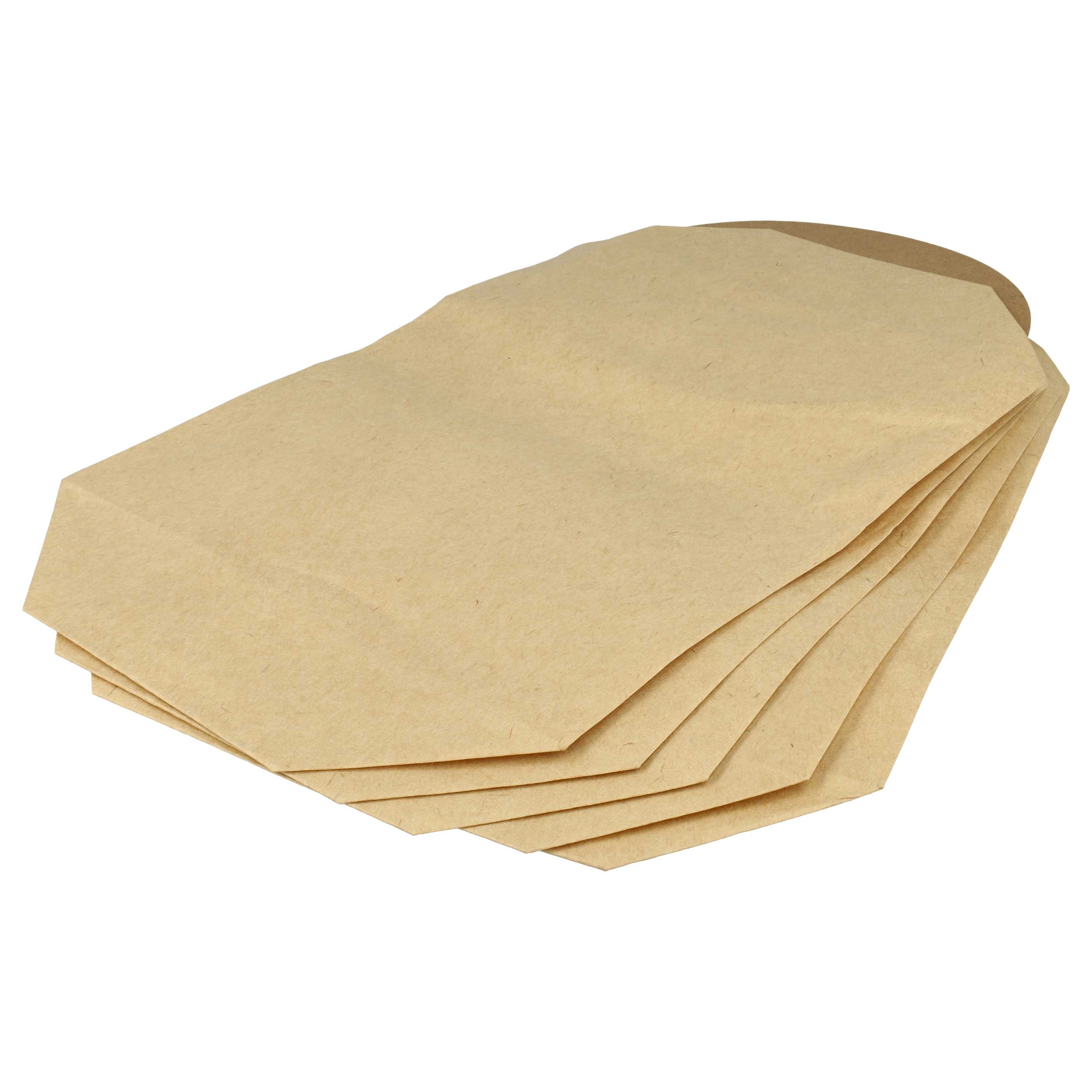 5x Vacuum Cleaner Bag replaces Cleancraft 7013353 for Cleancraft - paper / cardboard