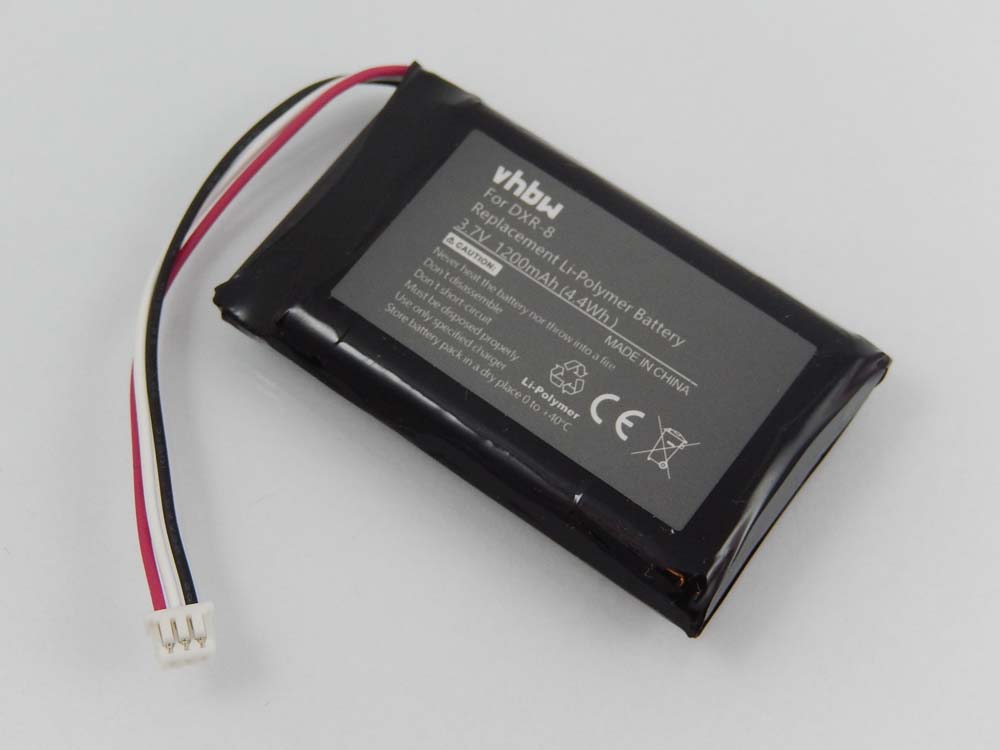 Batería reemplaza Infant Optics SP803048 para vigilabebés Luvion - 1200 mAh 3,7 V Li-poli