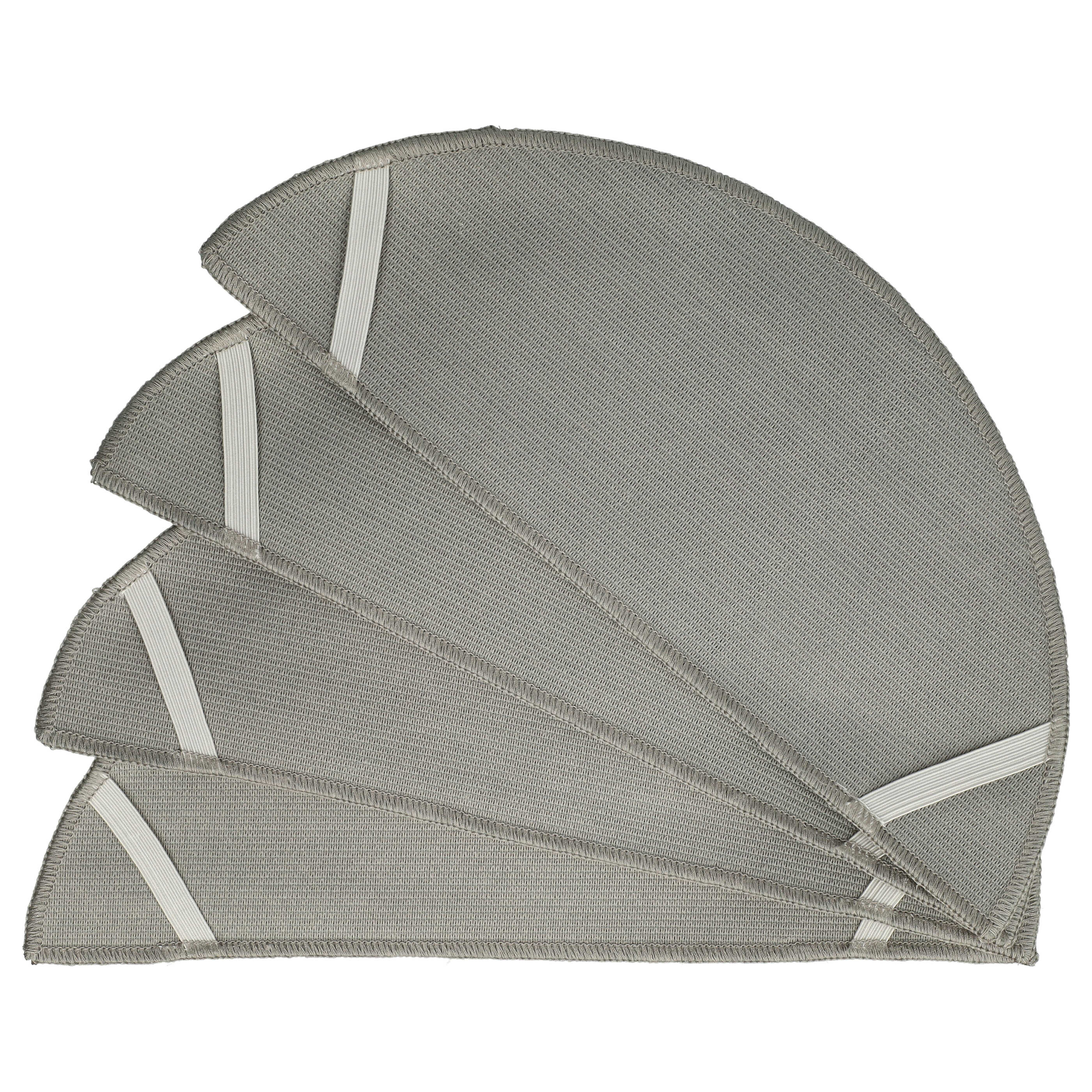 Cleaning Cloth Set (4 Part) suitable for Lefant M501A, M571, T700 Robot Vacuum - microfibre
