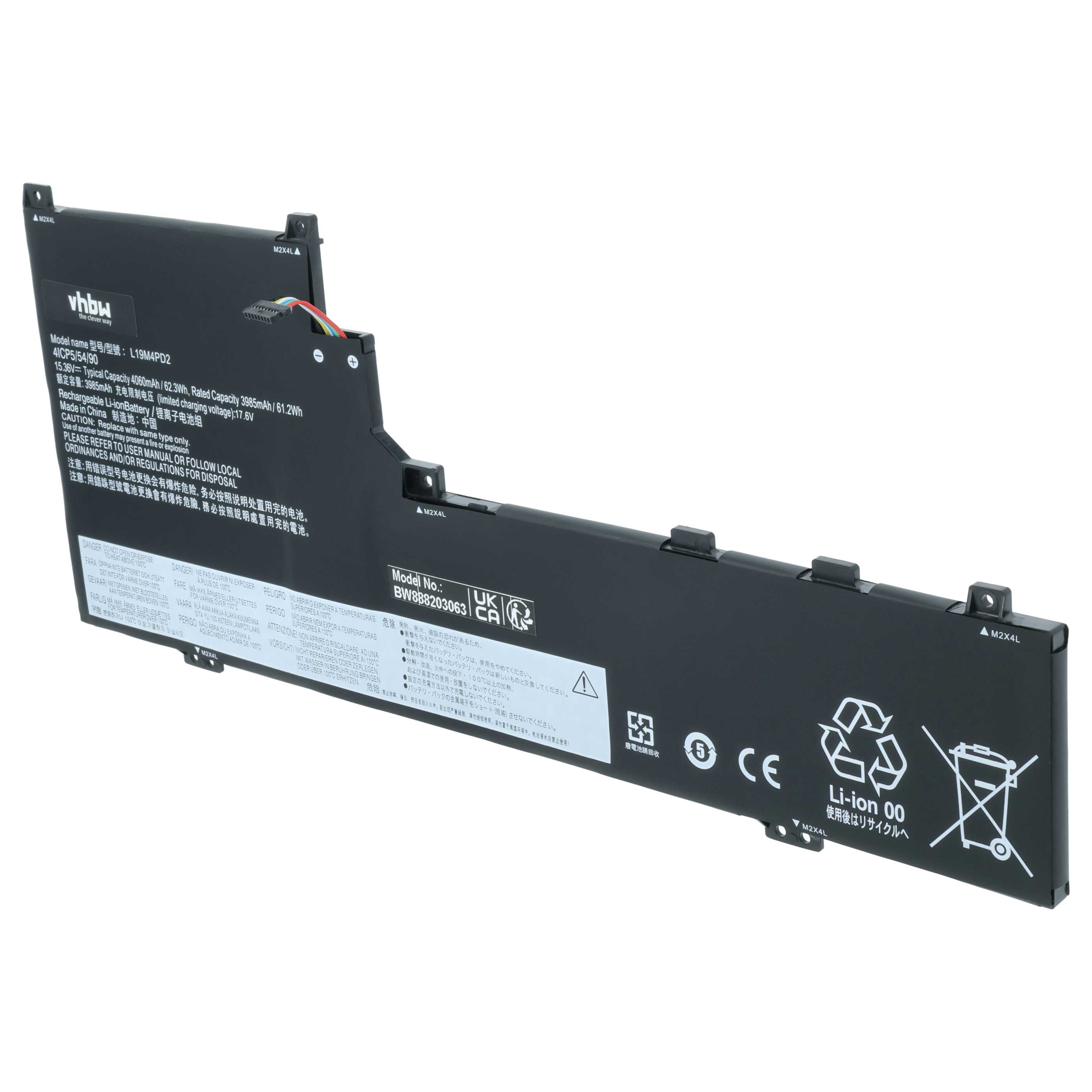 Akumulator do laptopa zamiennik Lenovo 5B10U97773, 5B10U97772, 5B10W67424, 5B10W67253 - 3950 mAh 15,36 V LiPo
