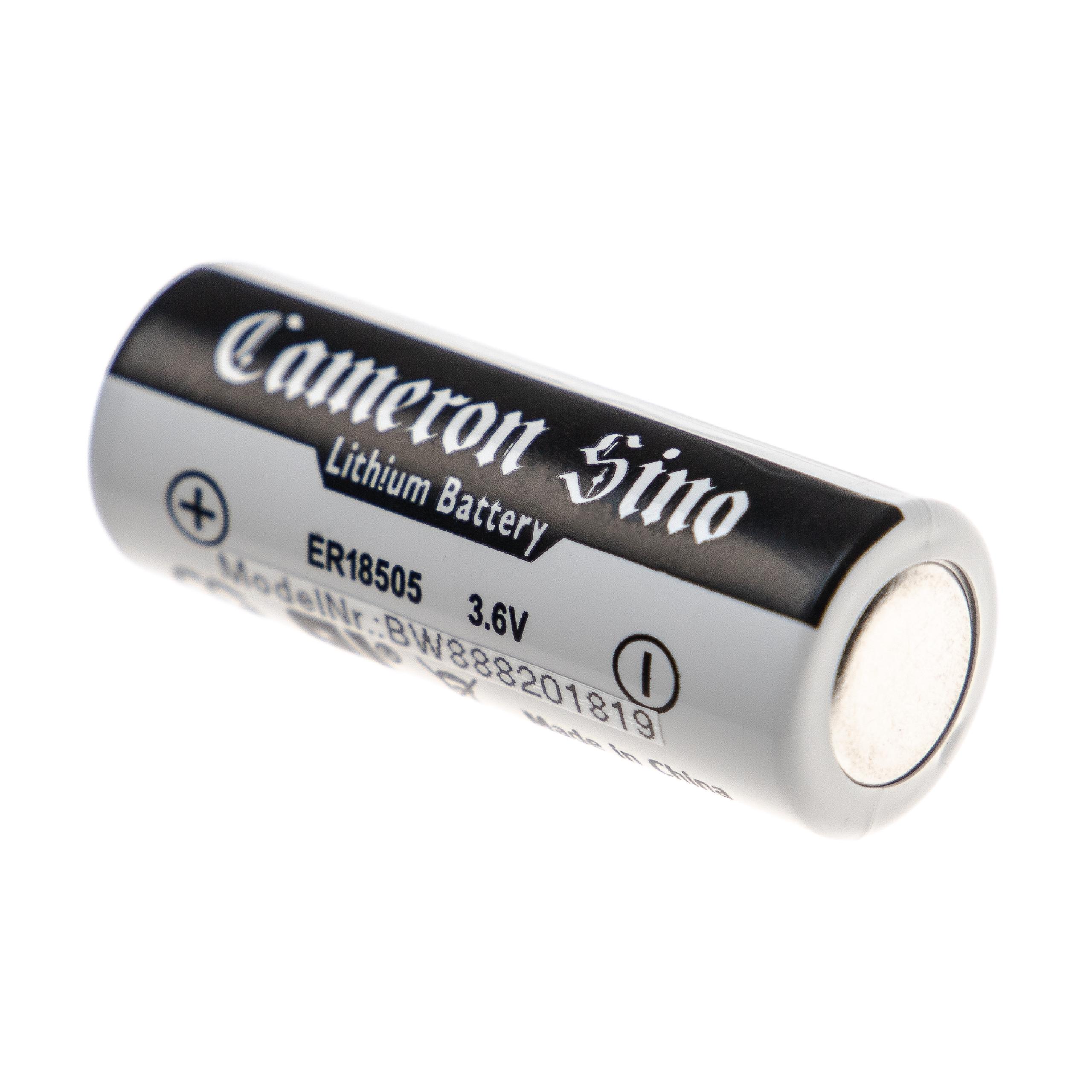 ER18505 Batterie als Ersatz für Lithonia ER18505, A - 4000mAh 3,6V Li-SOCl2