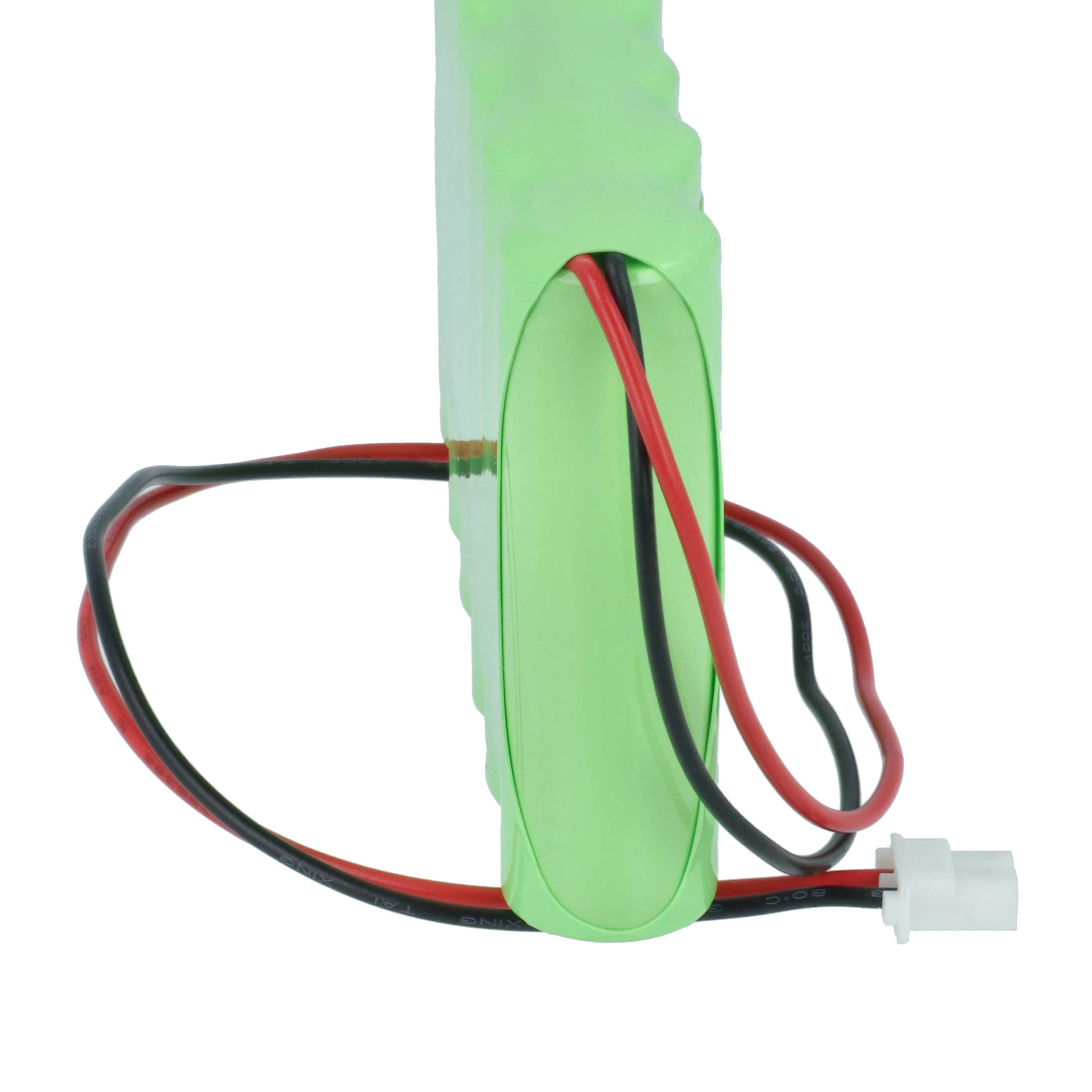 5x Batería reemplaza Visonic 103-300691, 103-301179 para instalación alarma (1500 mAh, 7,2 V, NiMH)