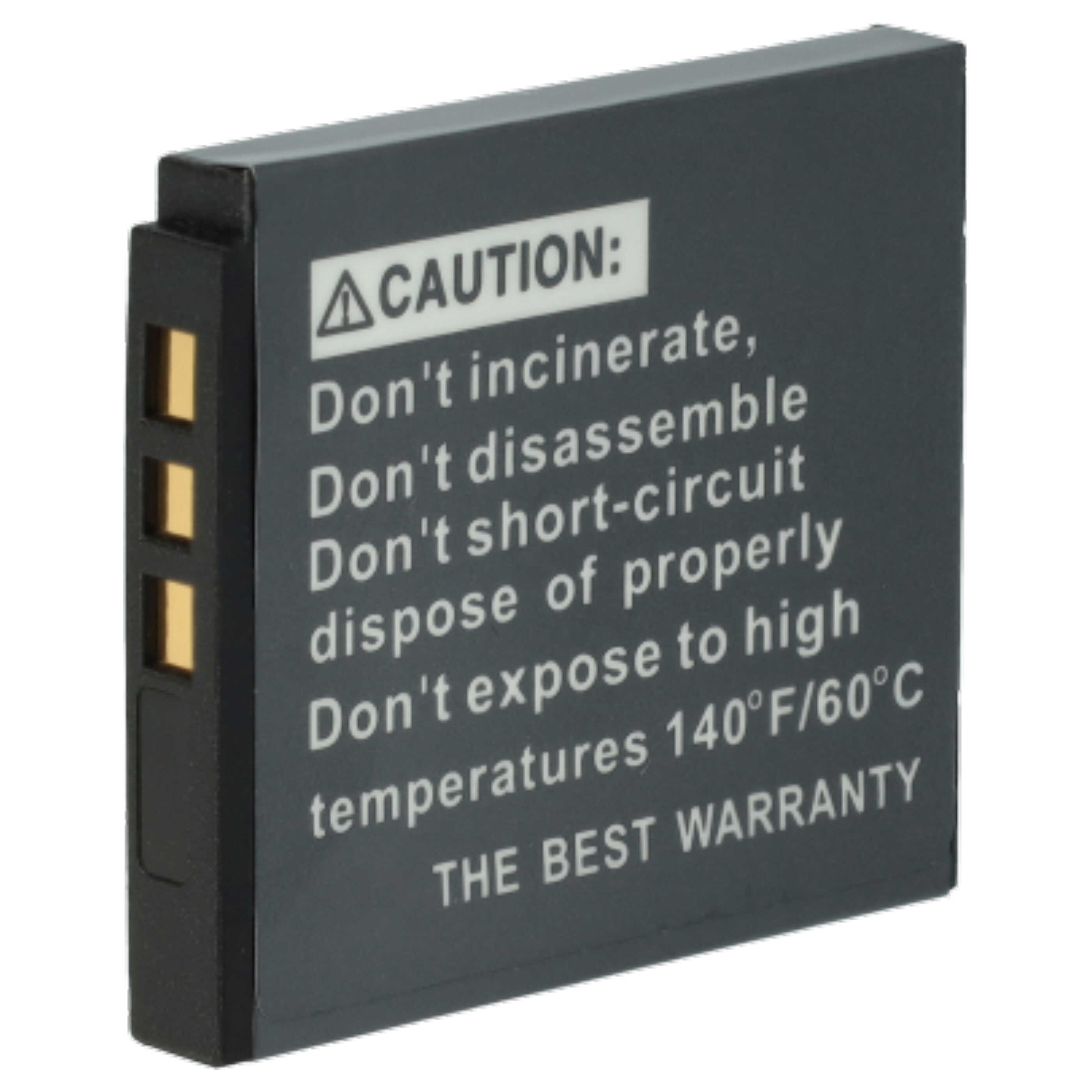 3x Battery replaces BenQ DLi-213 - 650mAh, 3.6V, Li-Ion