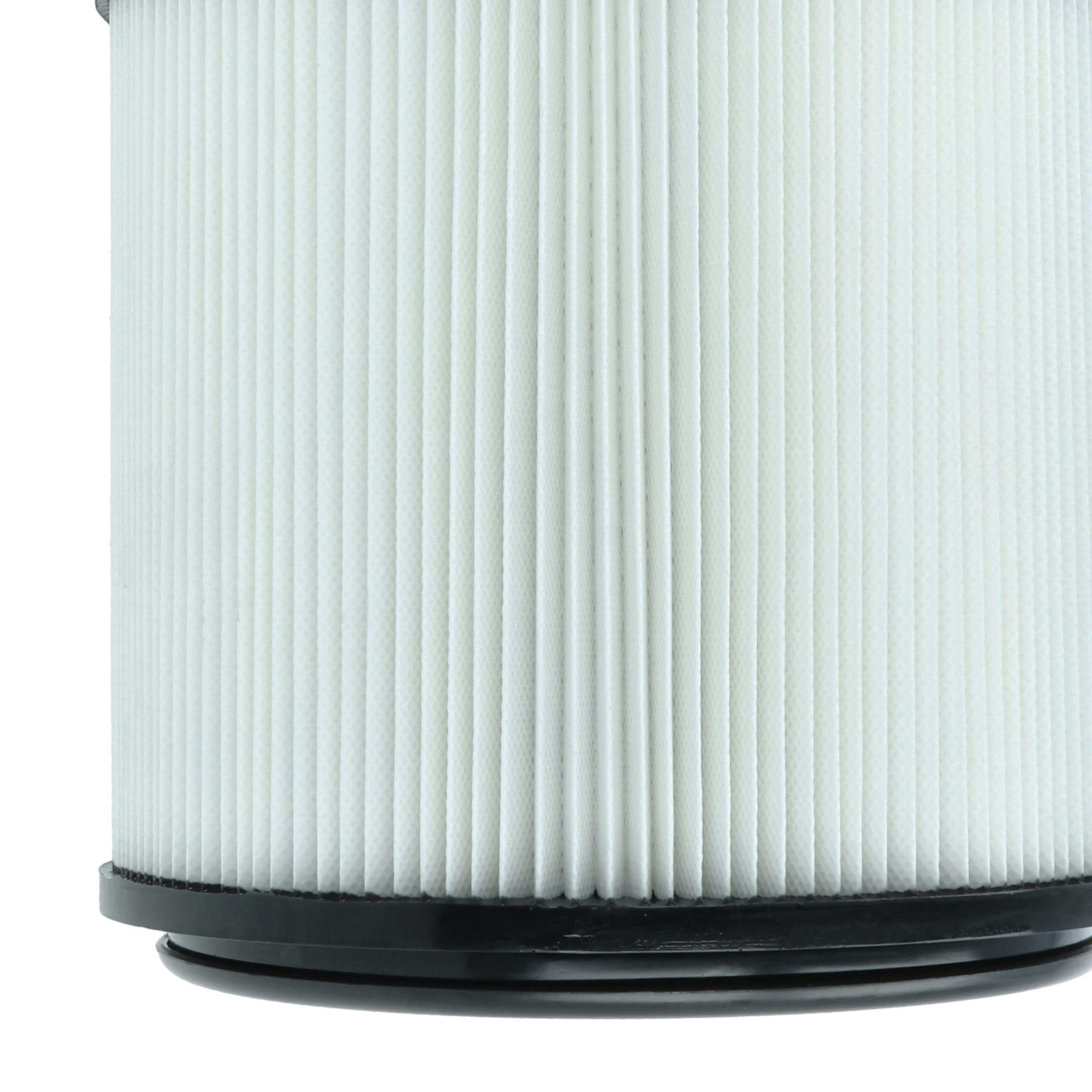 4x Filtercartridge filter replaces EINHELL Accessory 2351126 for Einhell Vacuum Cleaner, black / white