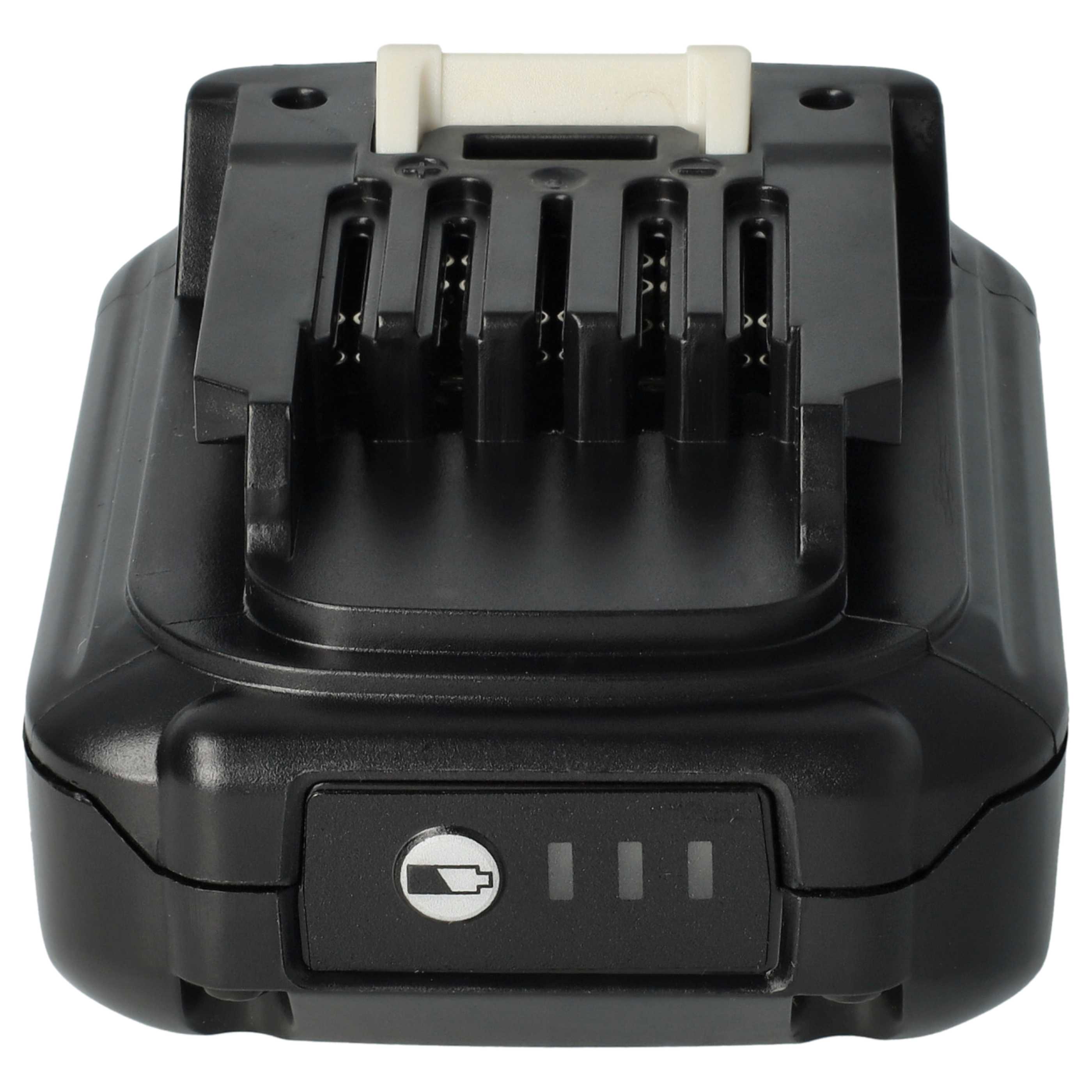 3x Batería para herramienta reemplaza Makita 197396-9, 197402-0, 197390-1, 197394-3 - 1500 mAh, 12 V, Li-Ion
