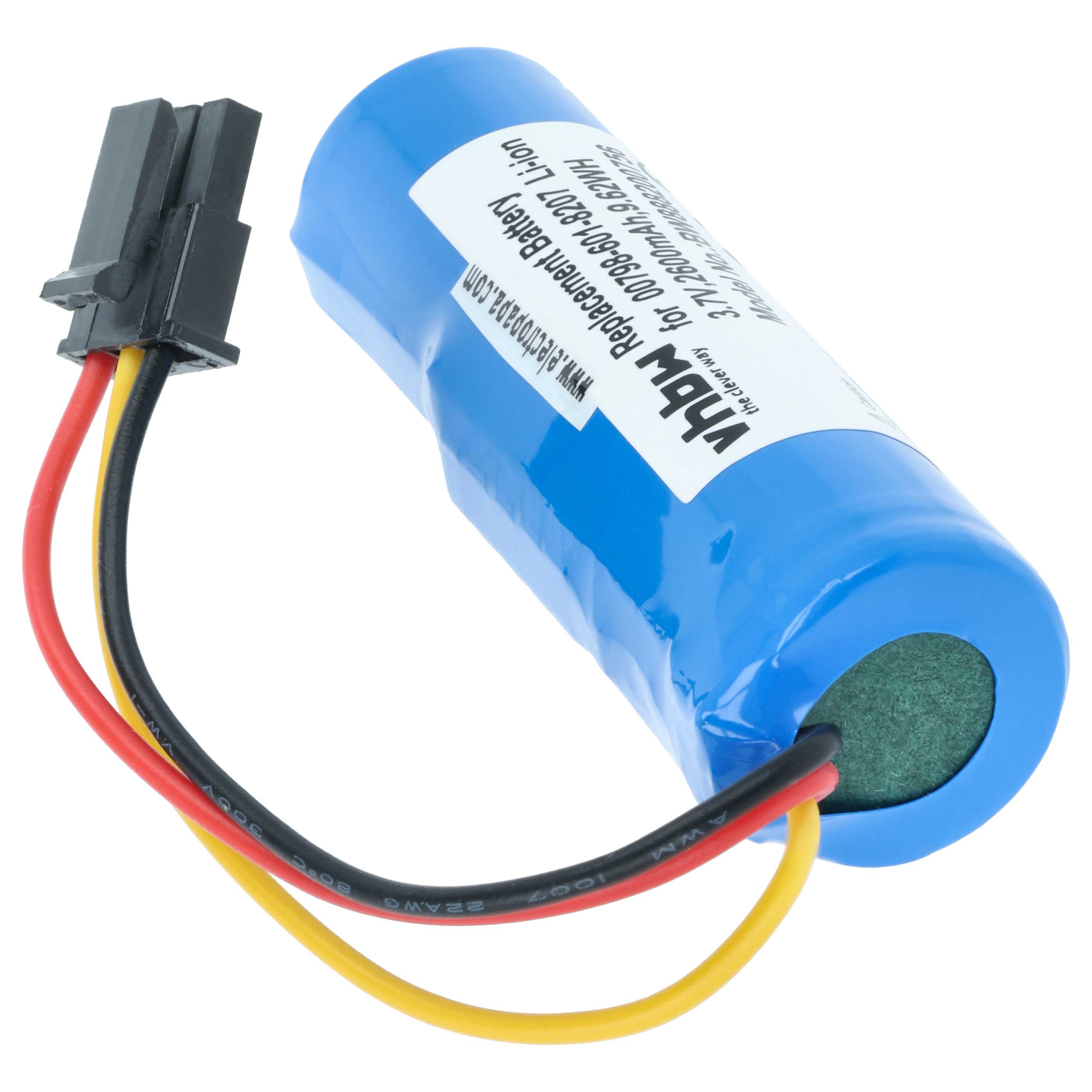 Batteria sostituisce Logitech 00798-601-8207 per altoparlanti - 2600mAh 3,7V Li-Ion