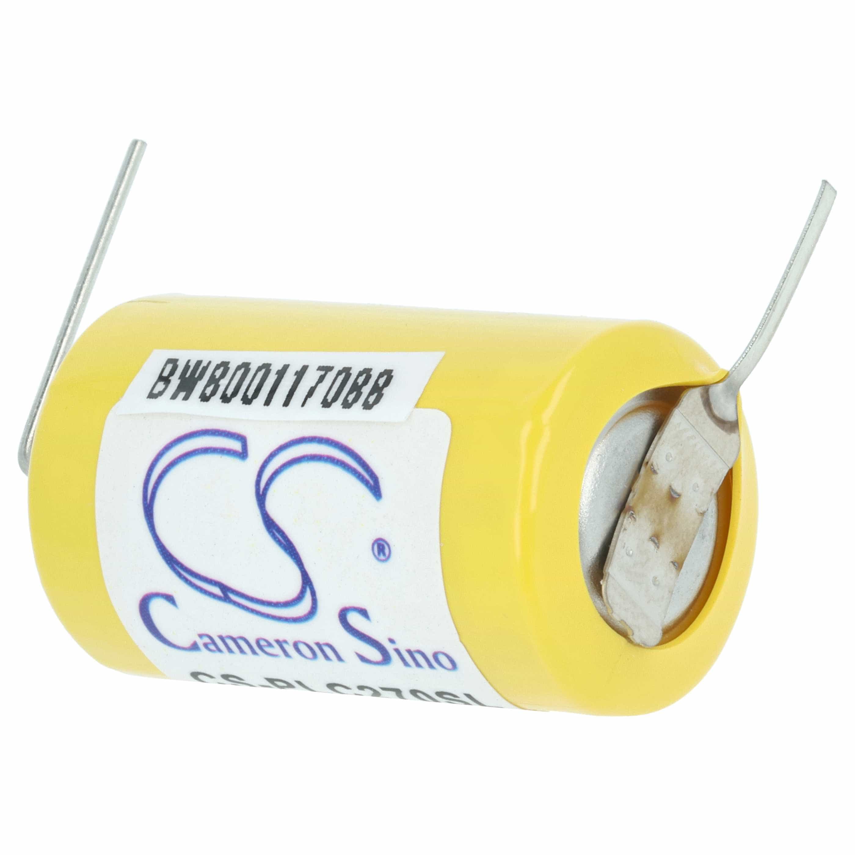 Universal 5x Battery replaces Maxell ER3 for various Devices - 1100 mAh 3.6 V Li-MnO2