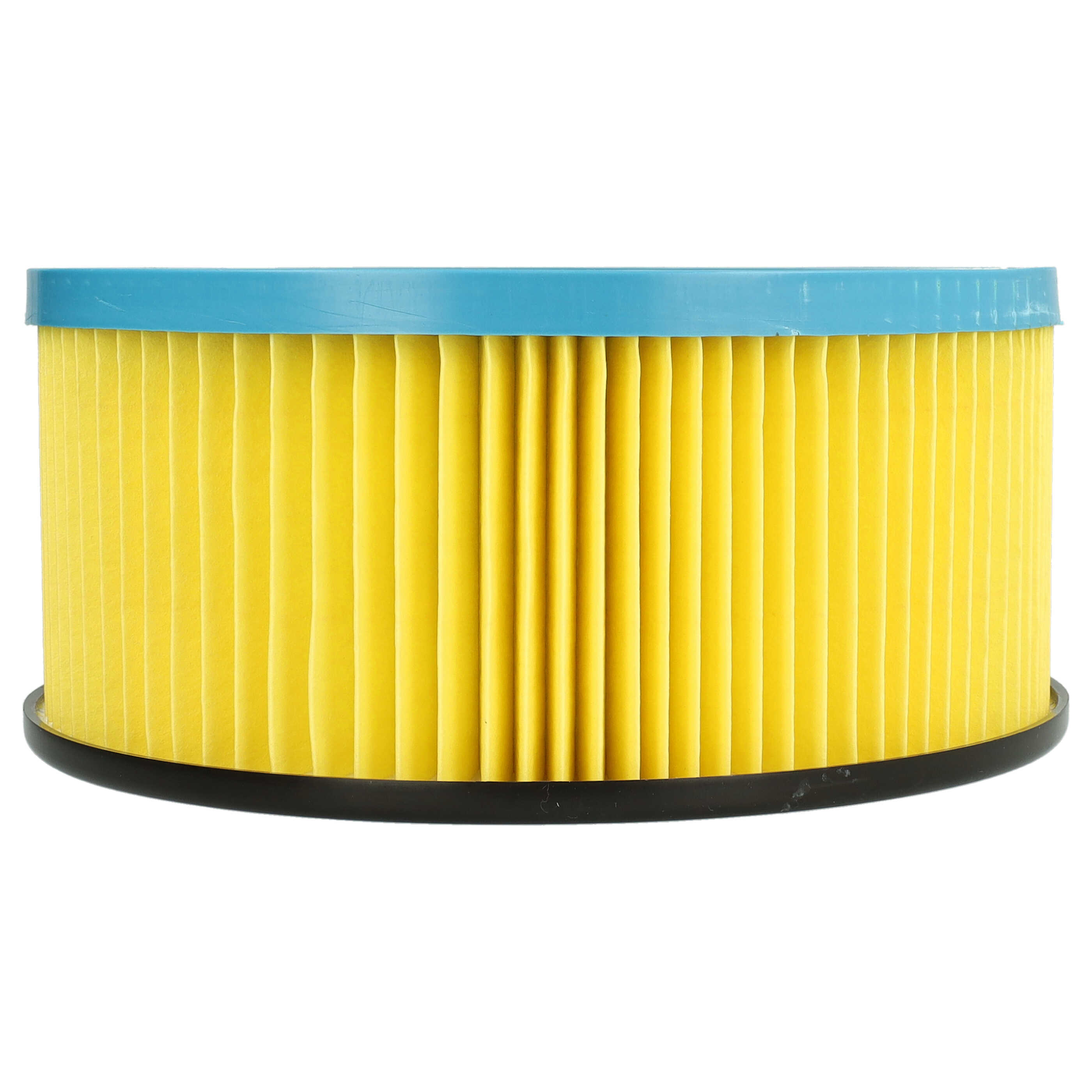 2x Filtercartridge filter replaces Metabo 631753000 for Hitachi Vacuum Cleaner, black / blue / yellow