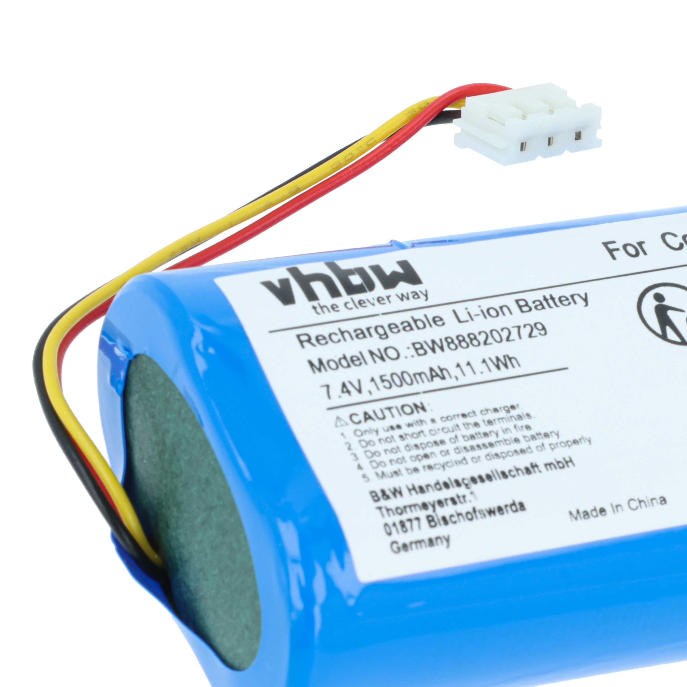 Battery replaces Gardena 08894-00 Electric Power Tool - 1500 mAh, 7.4 V, Li-Ion