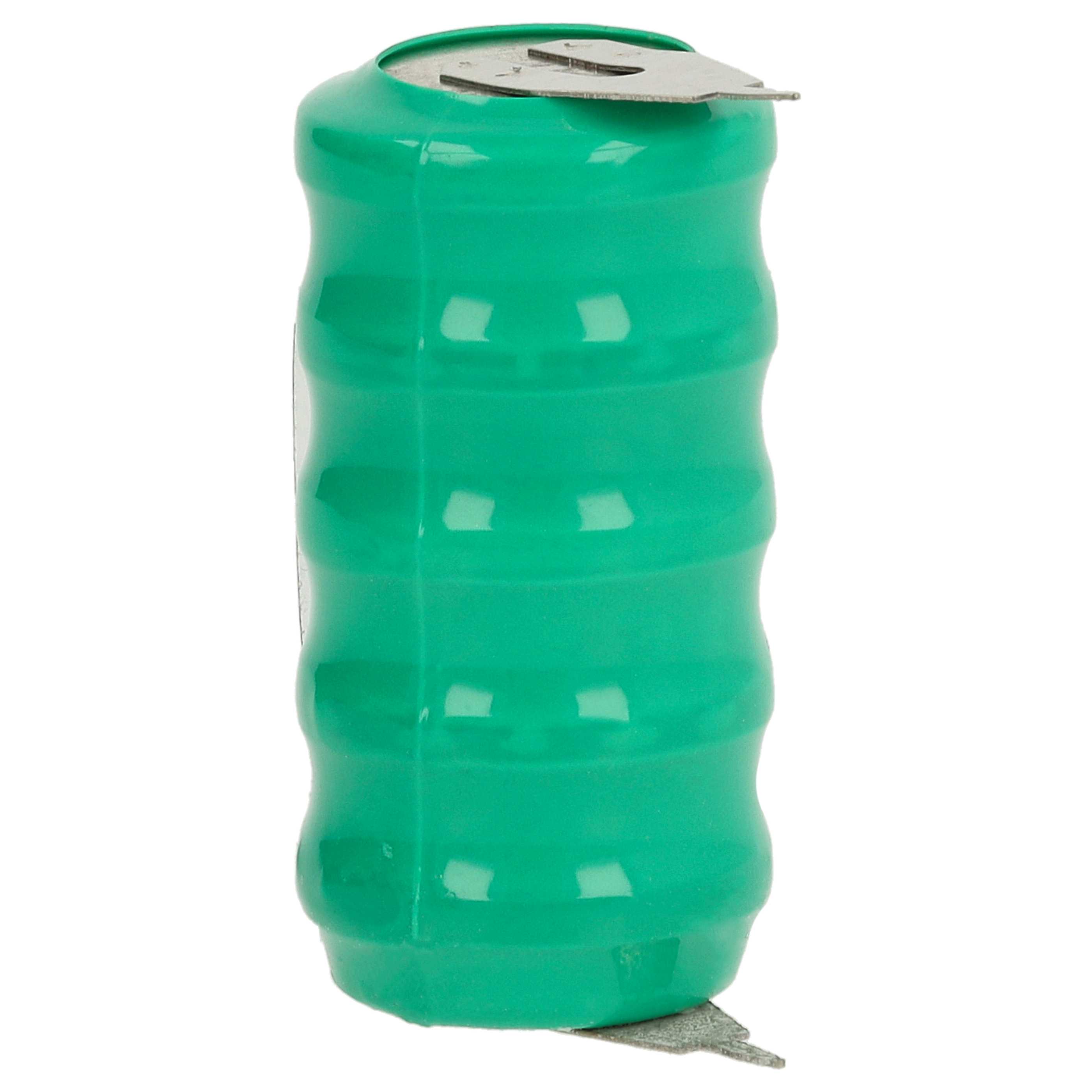 Batteria a bottone (5x cella) tipo V80H 2 pin per modellismo ecc. - 80mAh 6V NiMH