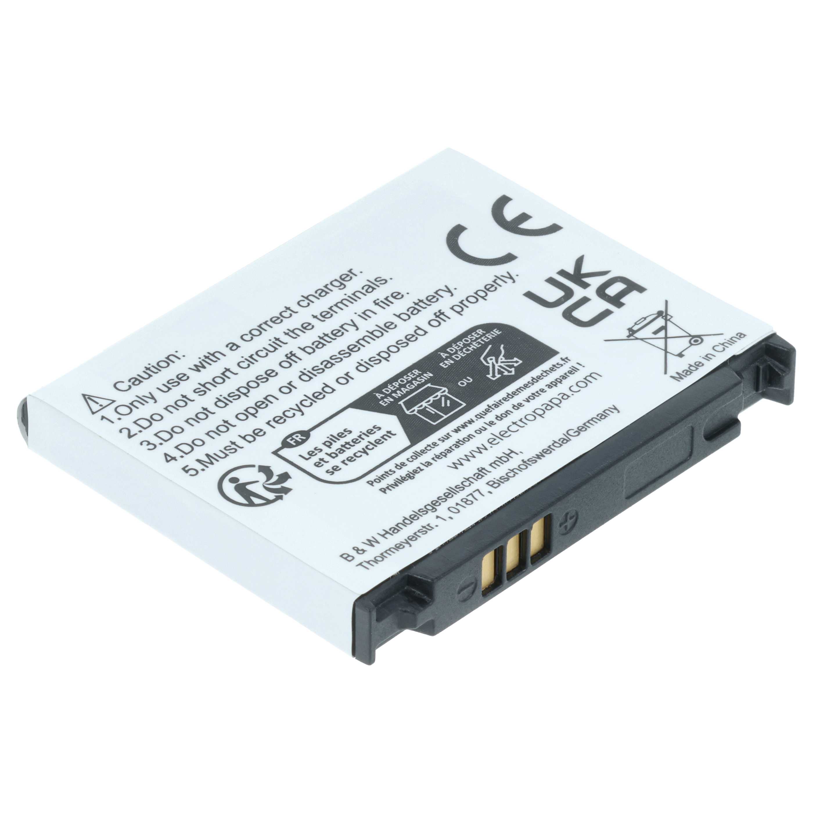 Akumulator do telefonu smartfona zamiennik Samsung AB503442CE, AB503442CU - 600 mAh 3,7 V Li-Ion