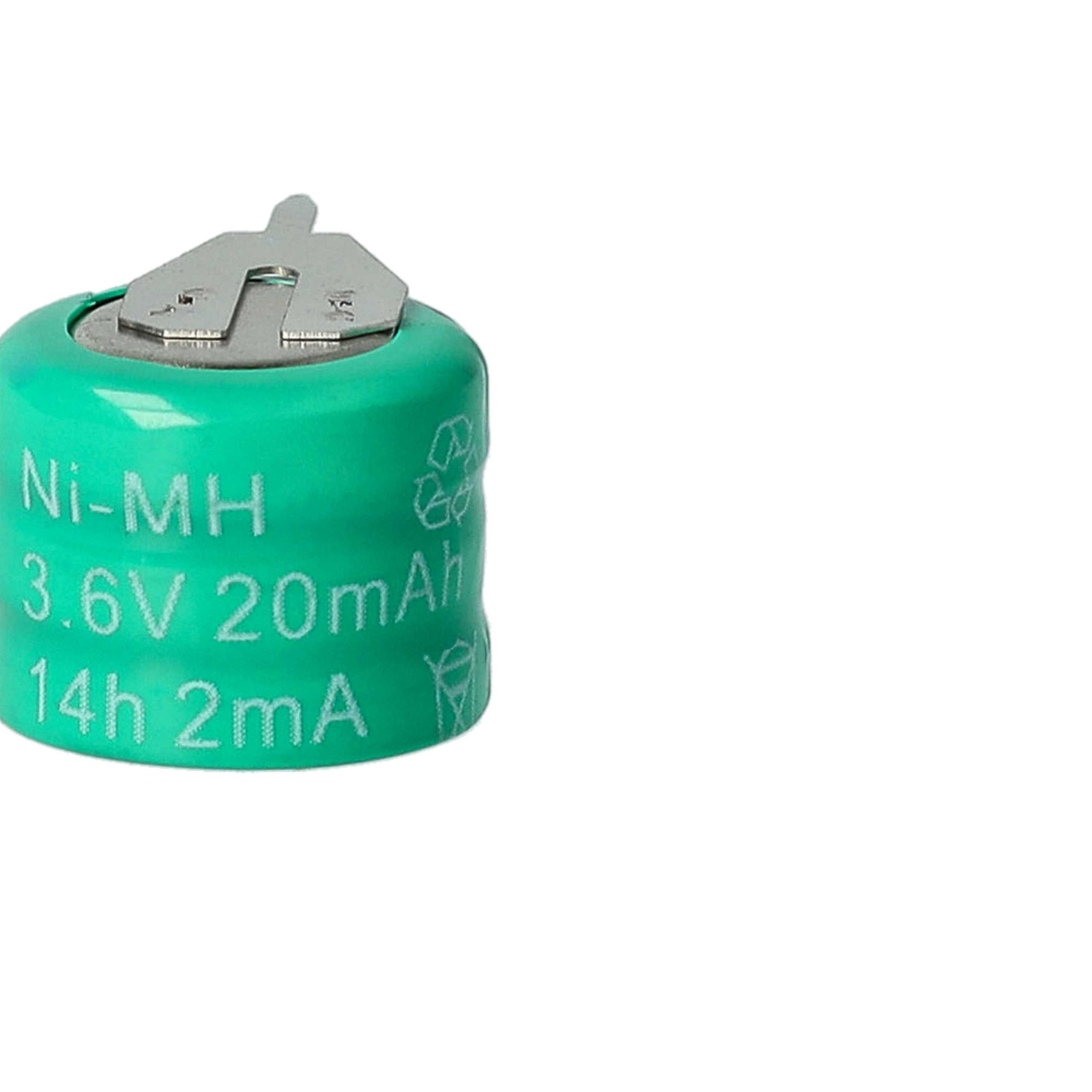 Batterie (5 pcs.) remplace 3/V15H modèle radio-télécommandé - 20mAh 3,6V NiMH