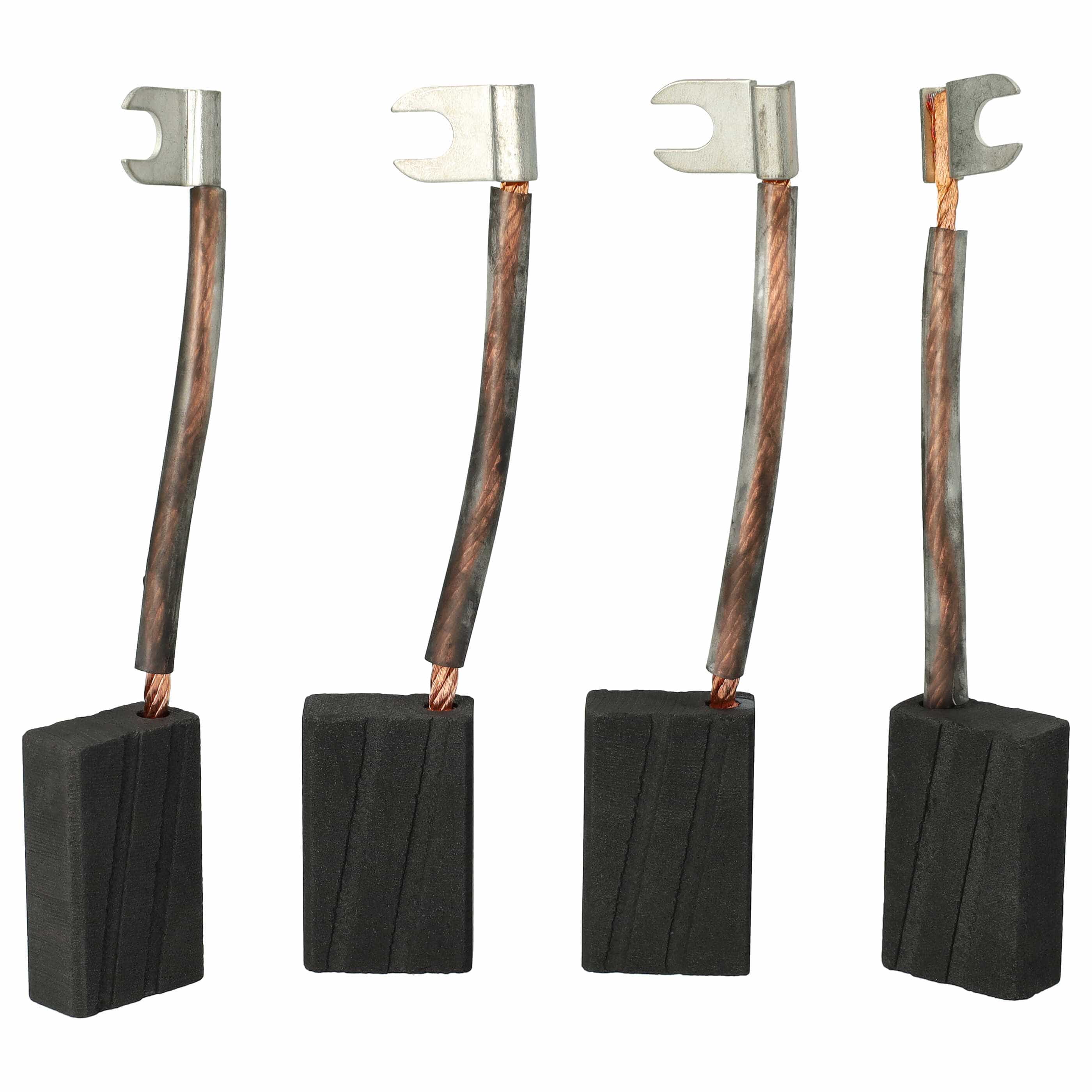 4x Kohlebürste als Ersatz für Asein 5453 für Elektrowerkzeug - 40 x 24,8 x12,5 mm