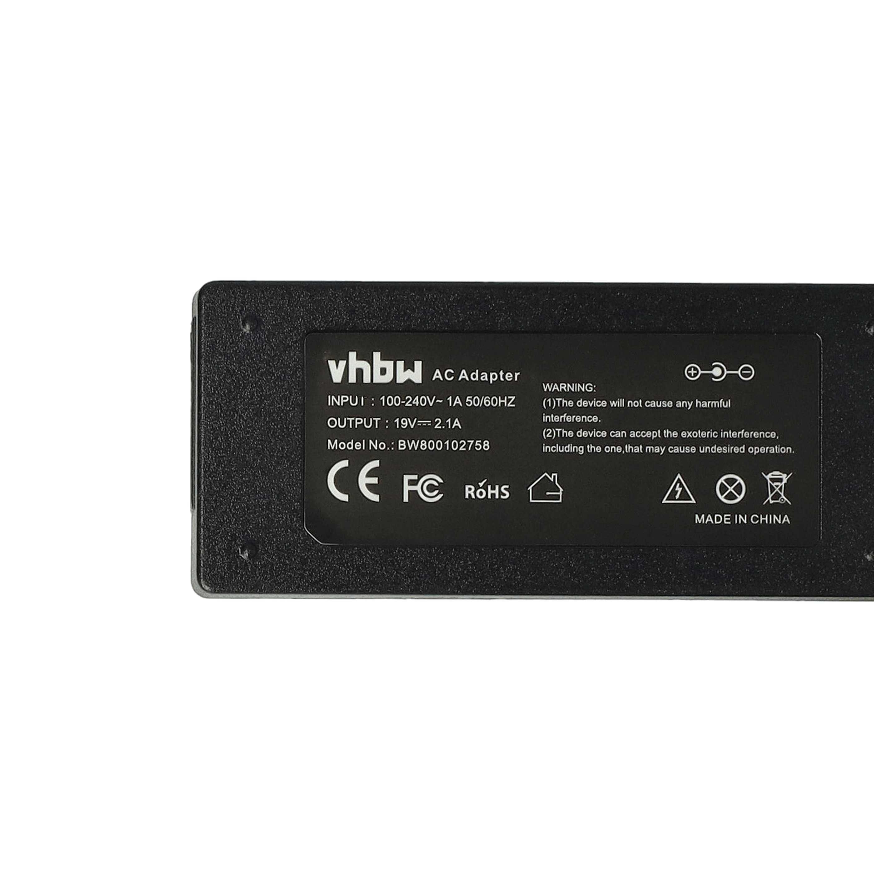 Mains Power Adapter replaces AD-6019 for SamsungNotebook, 40 W