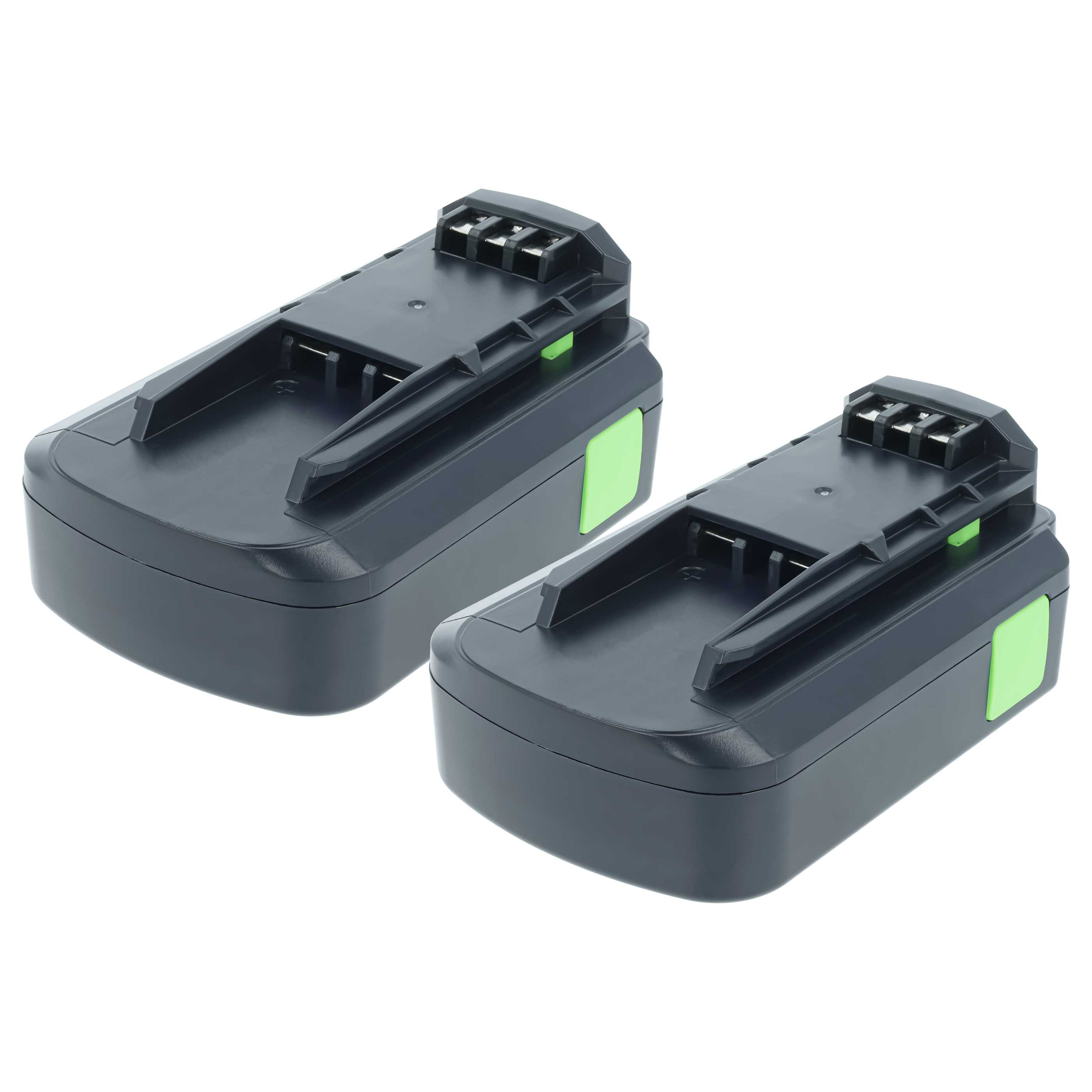 Akku (2x Stück) 18V als Ersatz für Festo Festool BPC 18 Li, 499849, 498343 - 2000mAh, Li-Ion