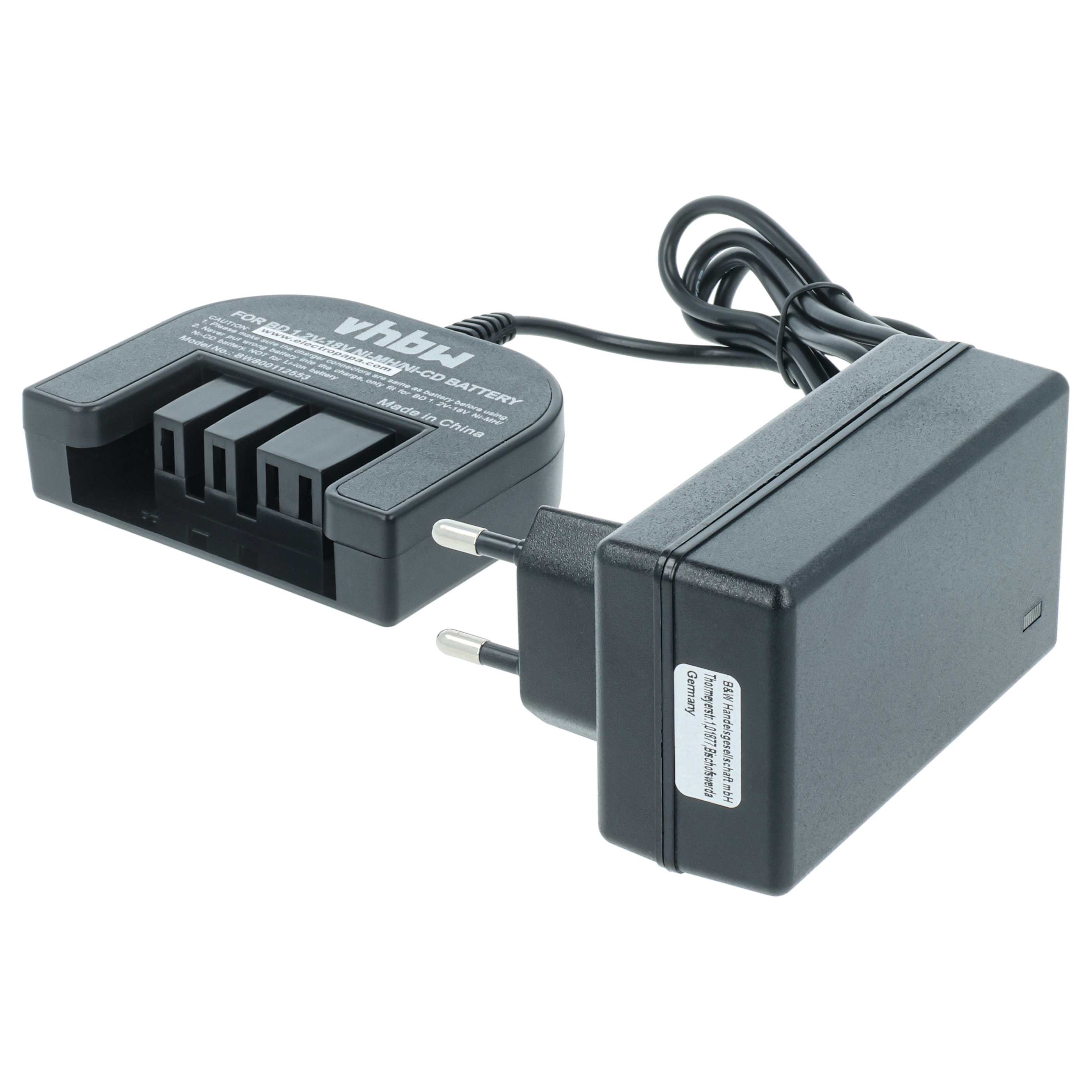 Charger suitable for Black & Decker Firestorm BDG14SF-2 Power Tool Batteries - Ni-Cd, NiMH, 1.0A