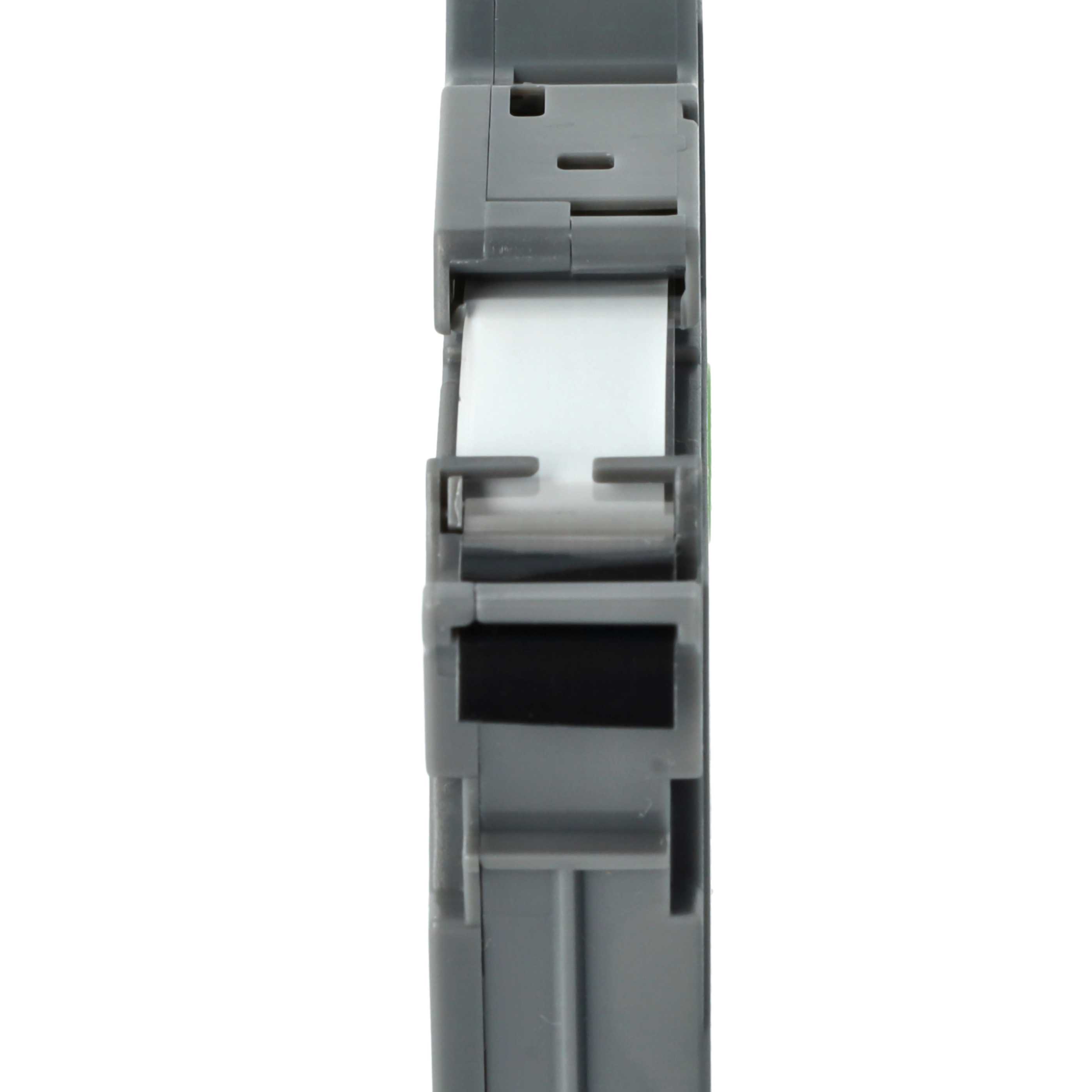 5x Label Tape replaces Brother TZE-335, TZ-335 - 12 mm White to Black