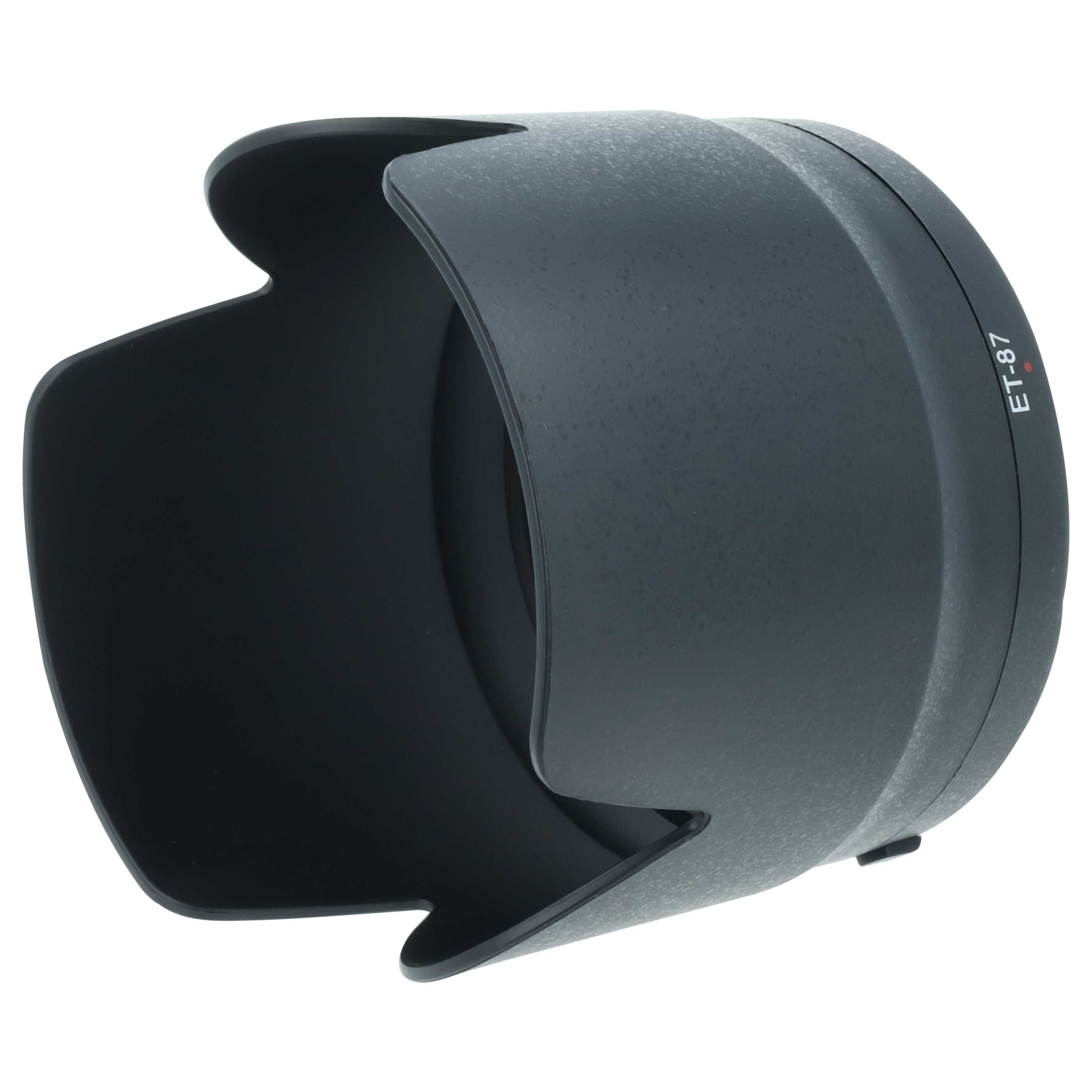 Lens Hood replaces Canon ET-87 for Canon Lens with 77 mm Diameter, plastic, black