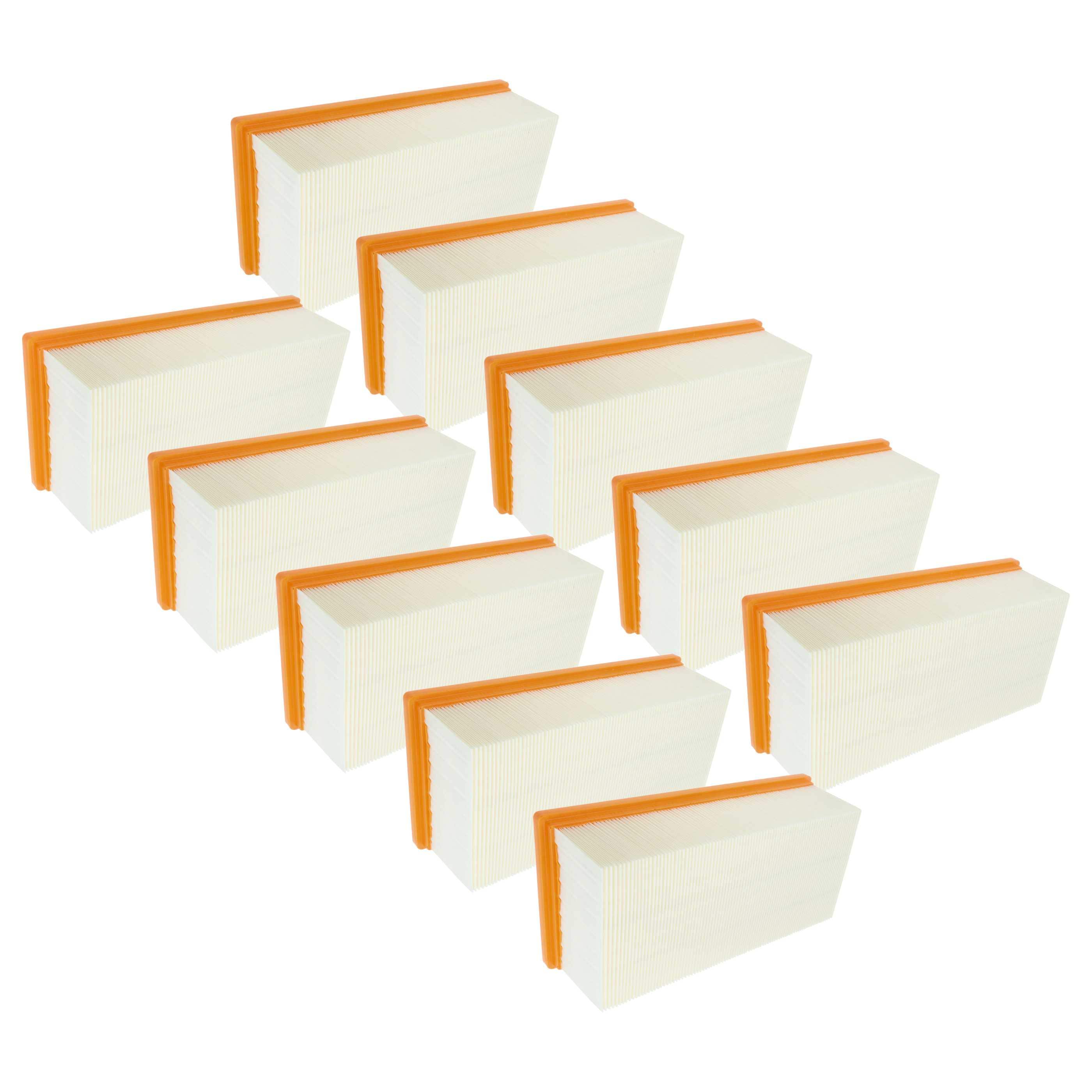 10x Filtro reemplaza Kärcher 6.904-284.0 para aspiradora