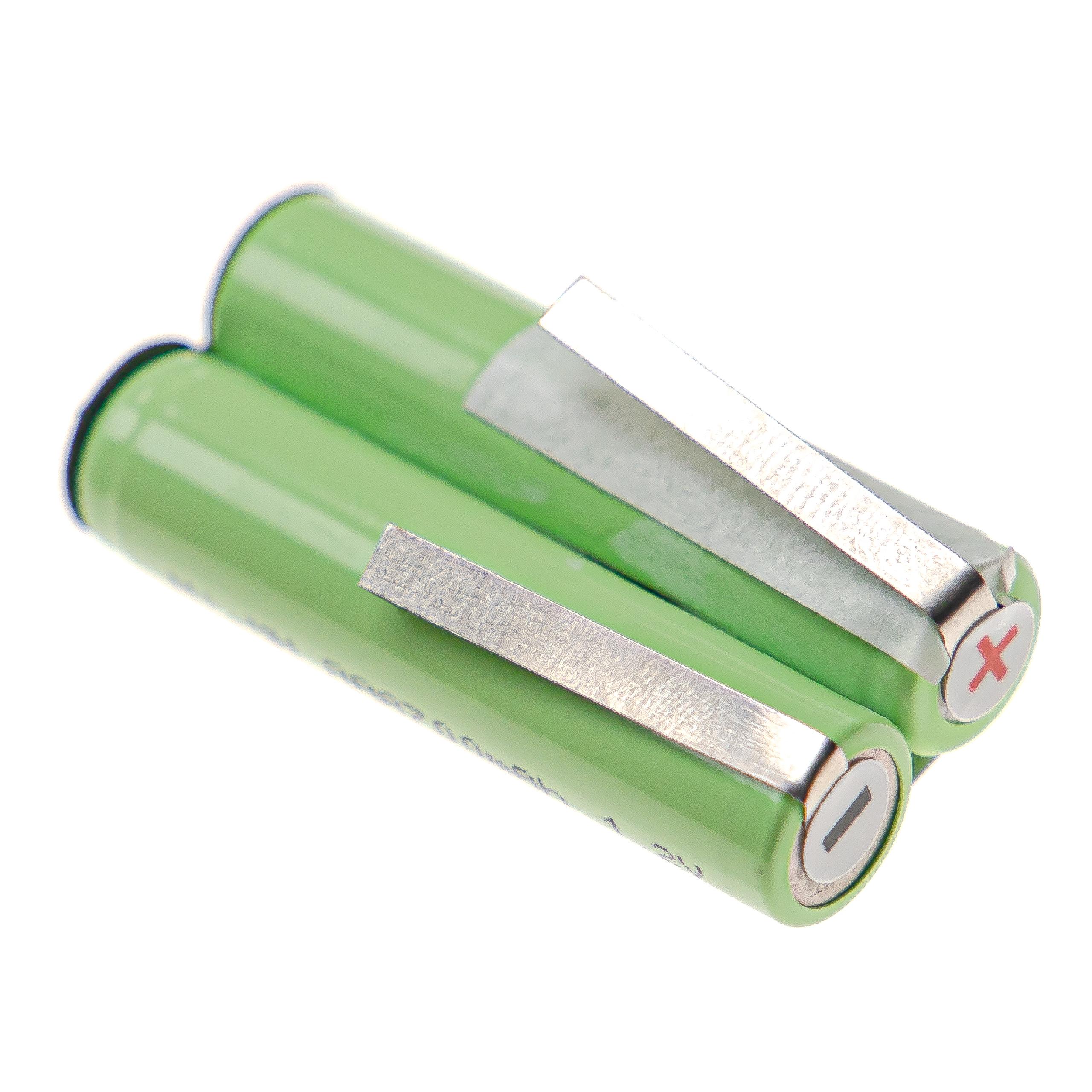 Batteria per spazzolino elettrico sostituisce Waterpik BK-4MCCE Waterpik - 700mAh 2,4V NiMH