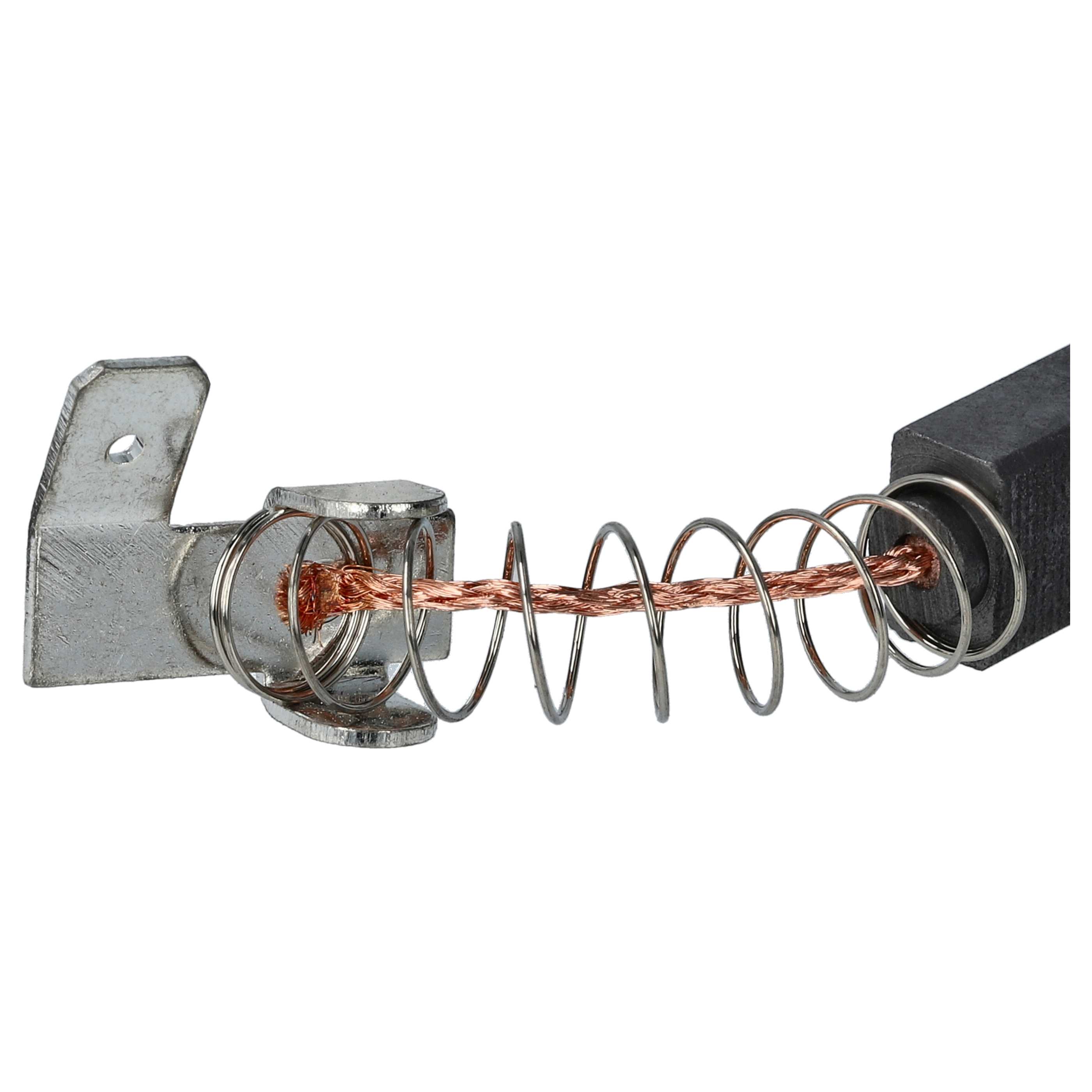 2x Kohlebürste als Ersatz für Fein 30711075006 für Elektrowerkzeug - 6,2 x 9,95 x 18mm