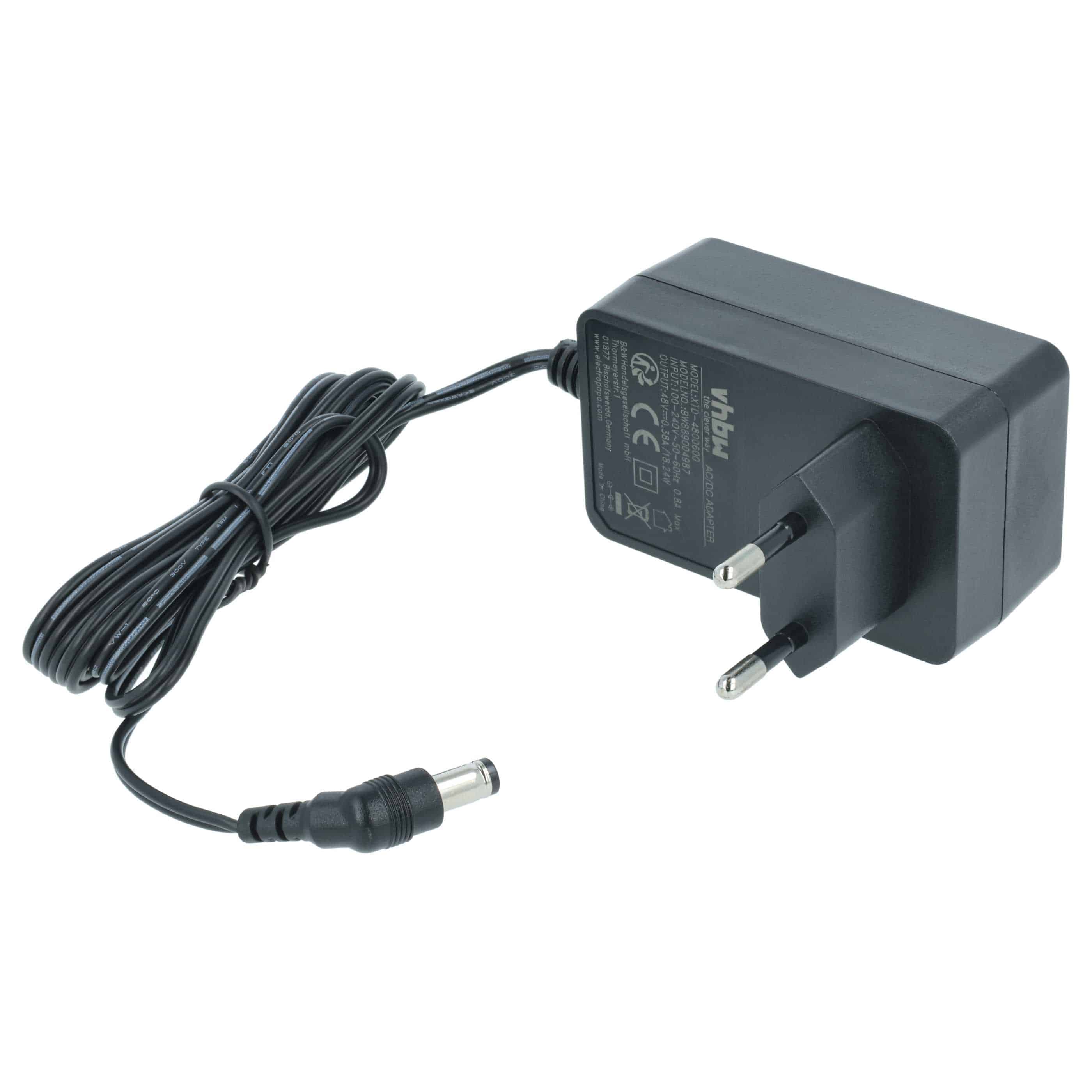 Mains Power Adapter suitable for Polycom SoundPoint IP560, VVX500, 670, 1500 Landline Telephone - 9 cm