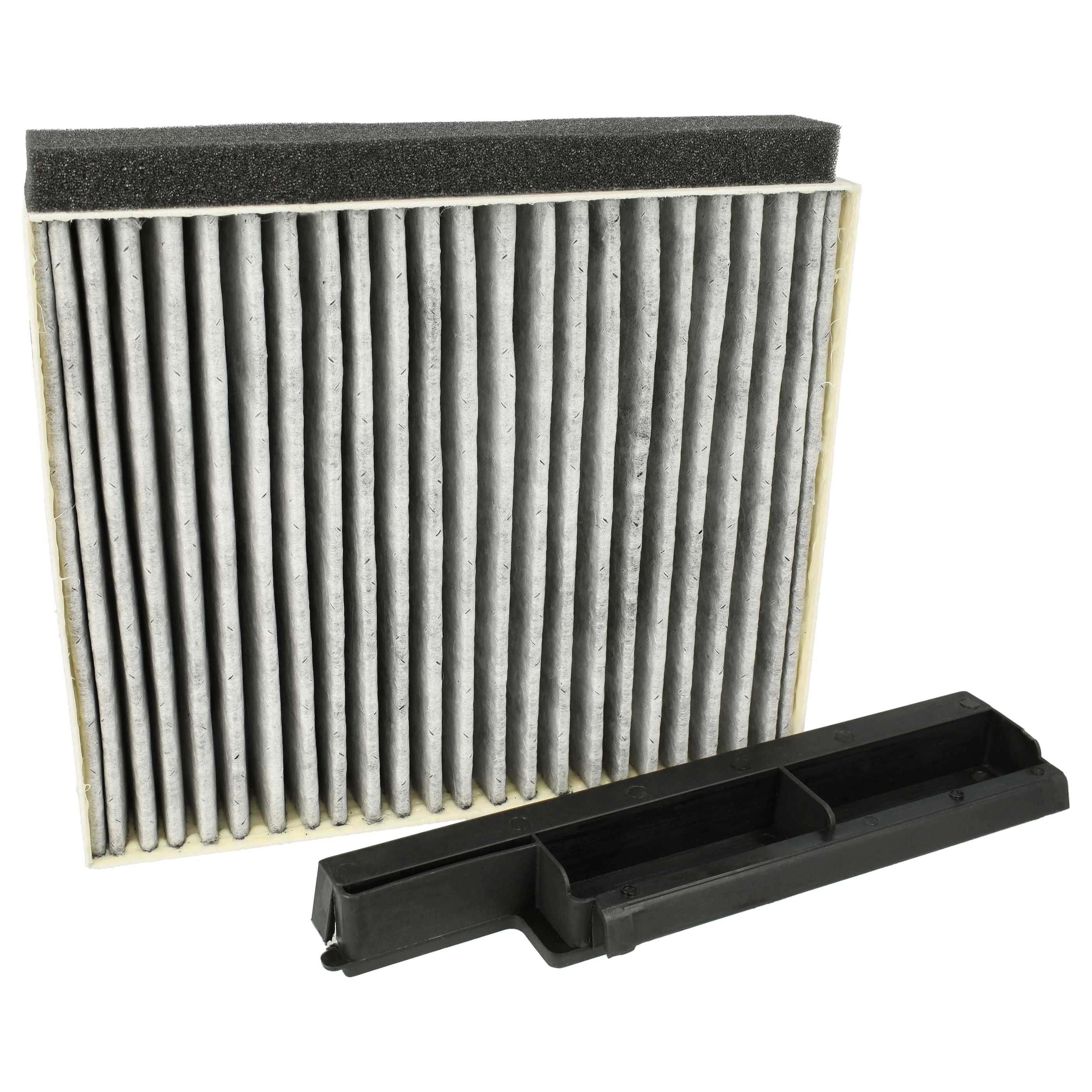 4x Filtres à charbon actif remplace Bosch AS-AZKF8040, 11022296, 8720094253404, 17006795 pour hotte Bosch