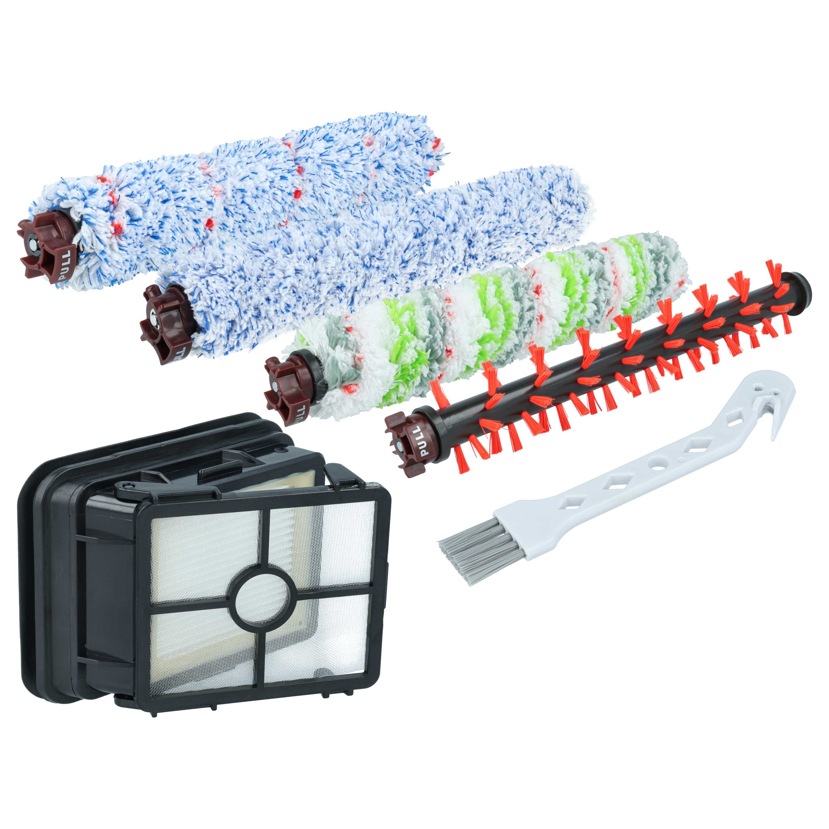 Set di 7 accessori per aspirapolvere Bissell 1785A - filtro HEPA, spazzola per aspirapolvere, utensile di puli