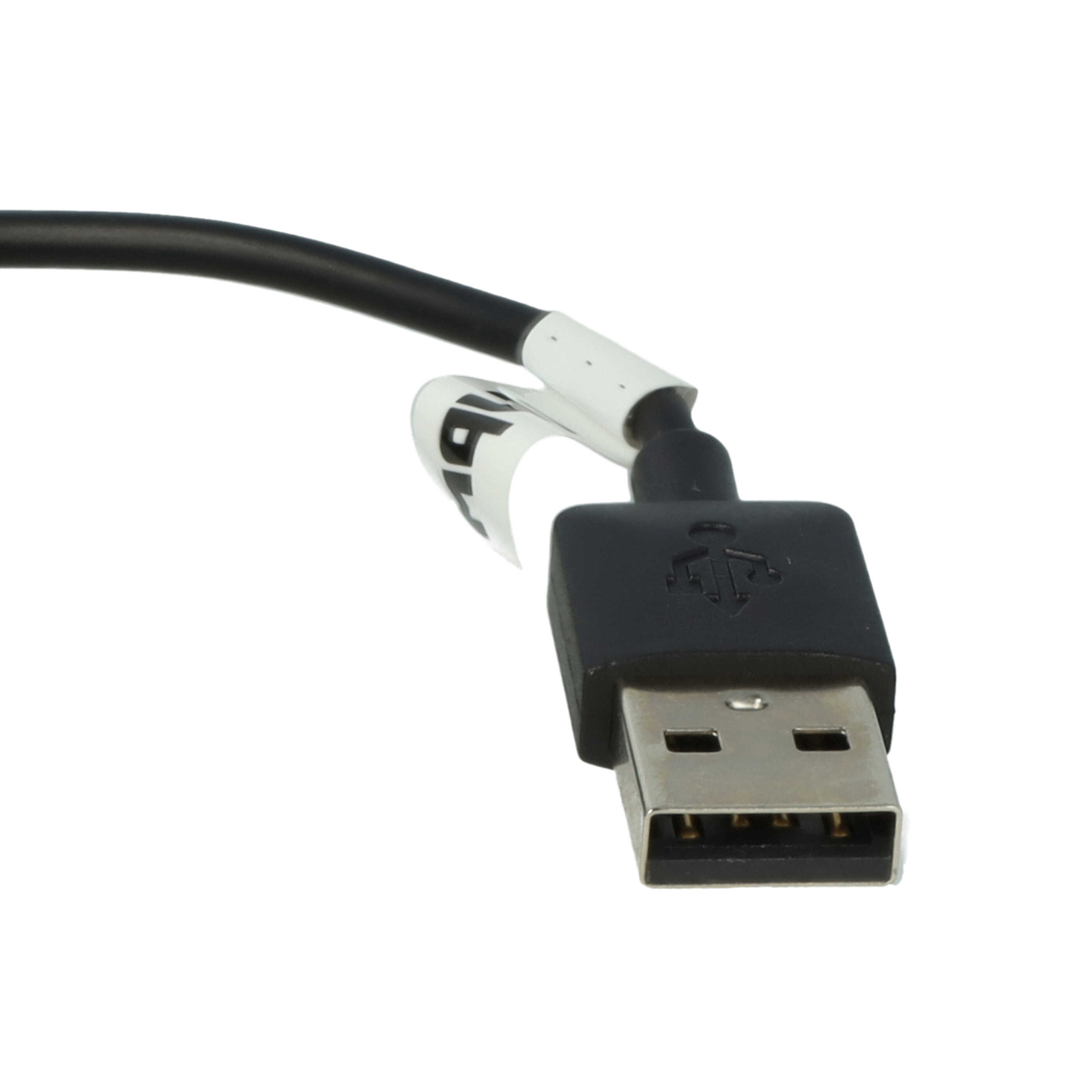 Cable de carga USB a jack 2,5 mm reemplaza auriculares Aftershokz Aeropex, etc. negro