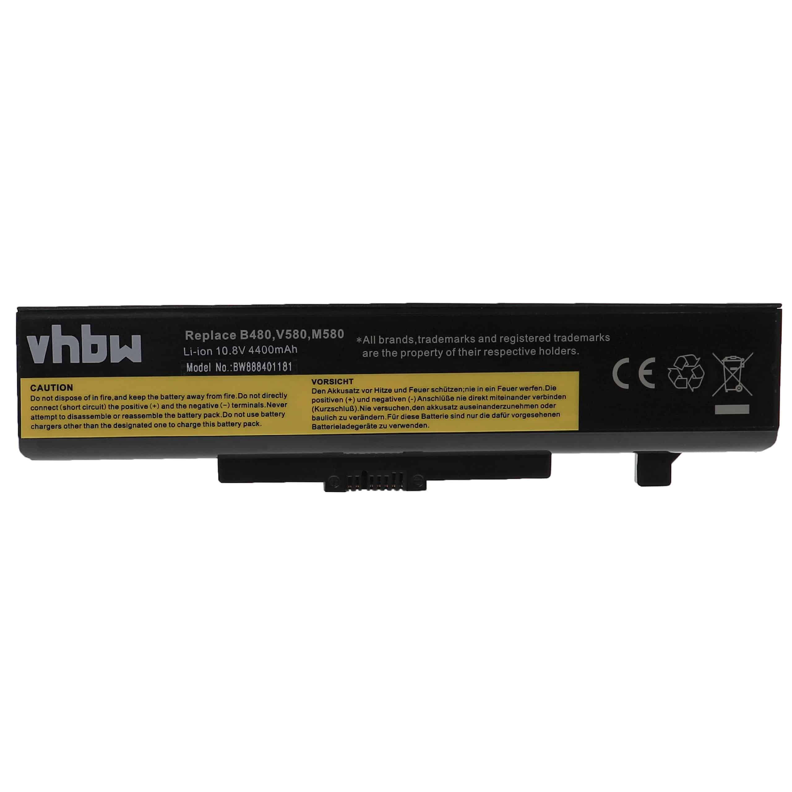 Batteria sostituisce Lenovo 0A36311, 121000675, 121500047 per notebook Lenovo - 4400mAh 10,8V Li-Ion