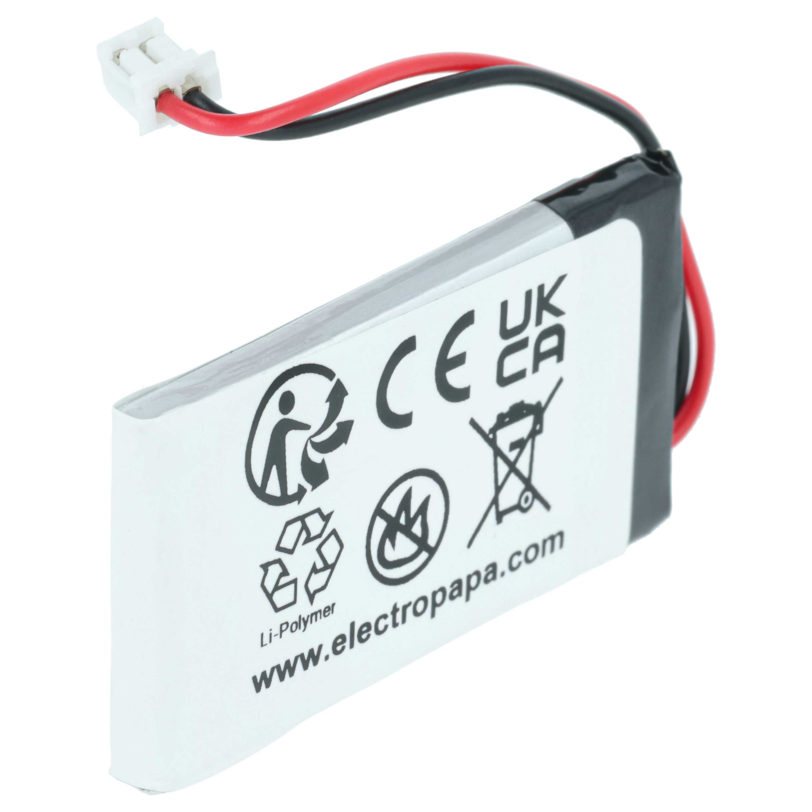 Dog Trainer Battery replaces Sportdog SAC54-16091 - 160 mAh 3.7 V Li-polymer