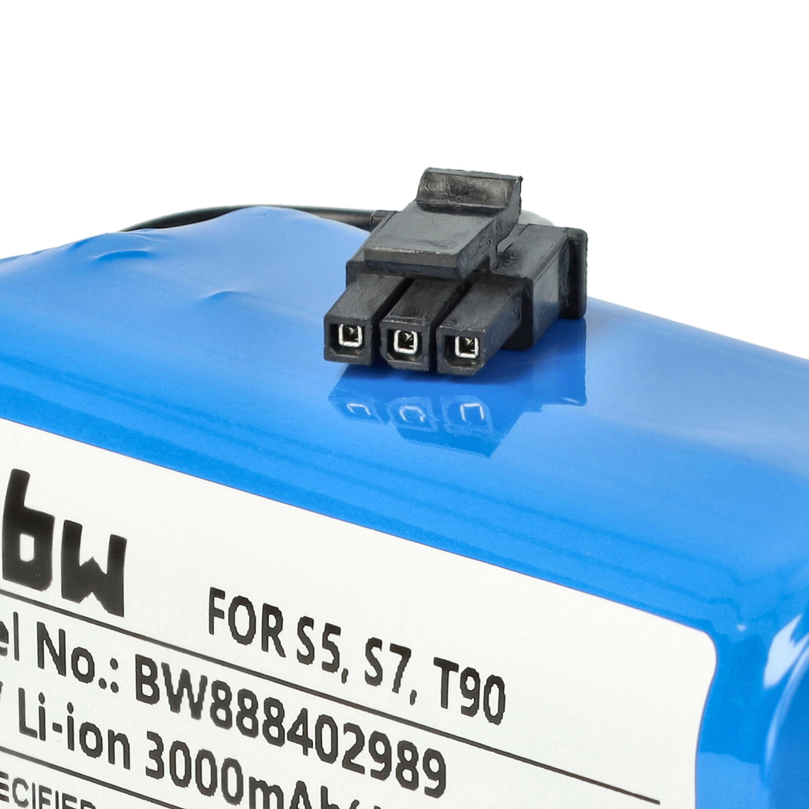 Battery replaces Qihoo M26-4S1P, INR18650 M264S1P, LR-PAS0638W-EU, 2ASP4-S5 for Qihoo 3000mAh, 14.8V, Li-Ion