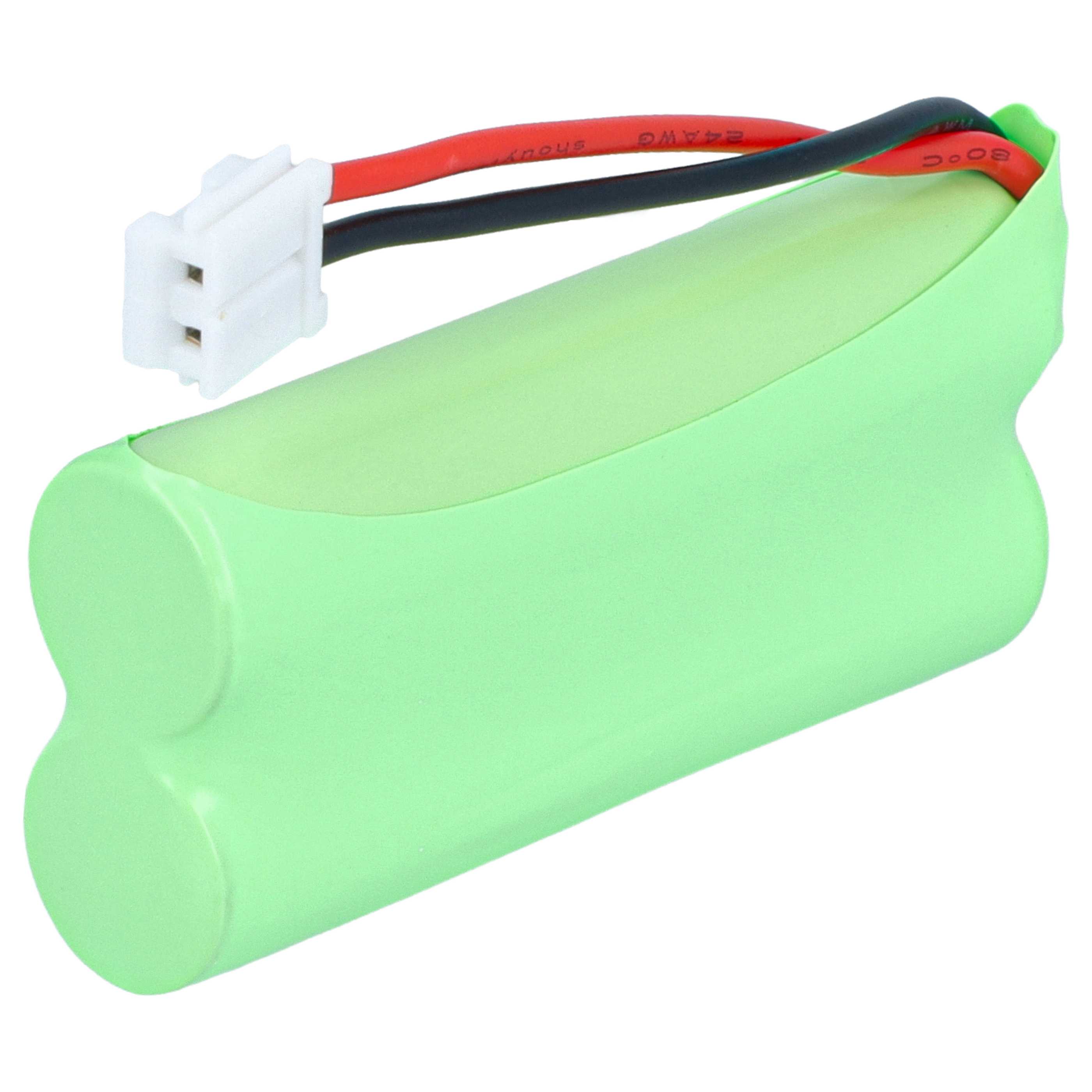 Battery replaces 60AAAH2BMJ, BC102906, 87C, BT-34H, T377 for Binatone landline phone - 800 mAh 2.4 V NiMH