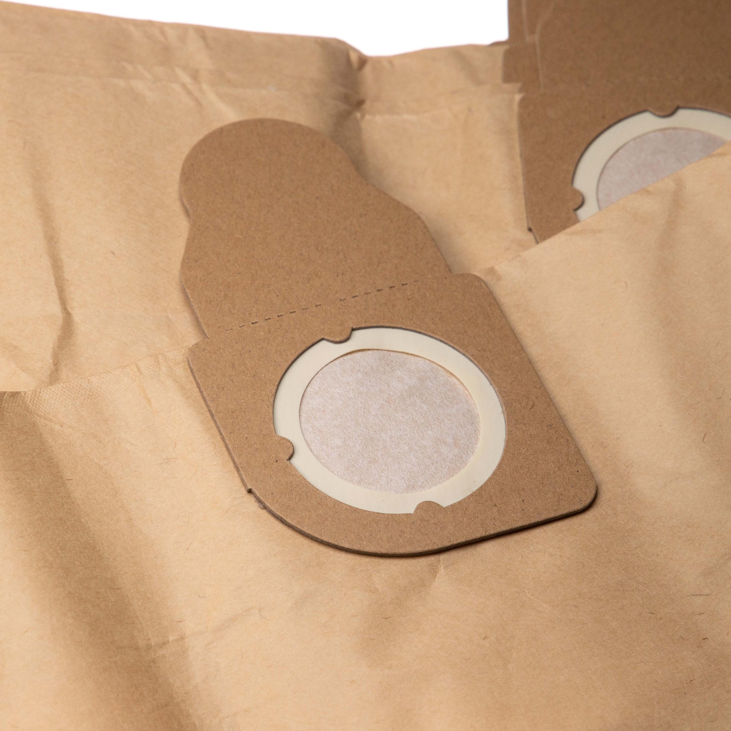 5x Vacuum Cleaner Bag replaces Nilfisk Alto 60910 for Nilfisk / Alto / Wap - paper