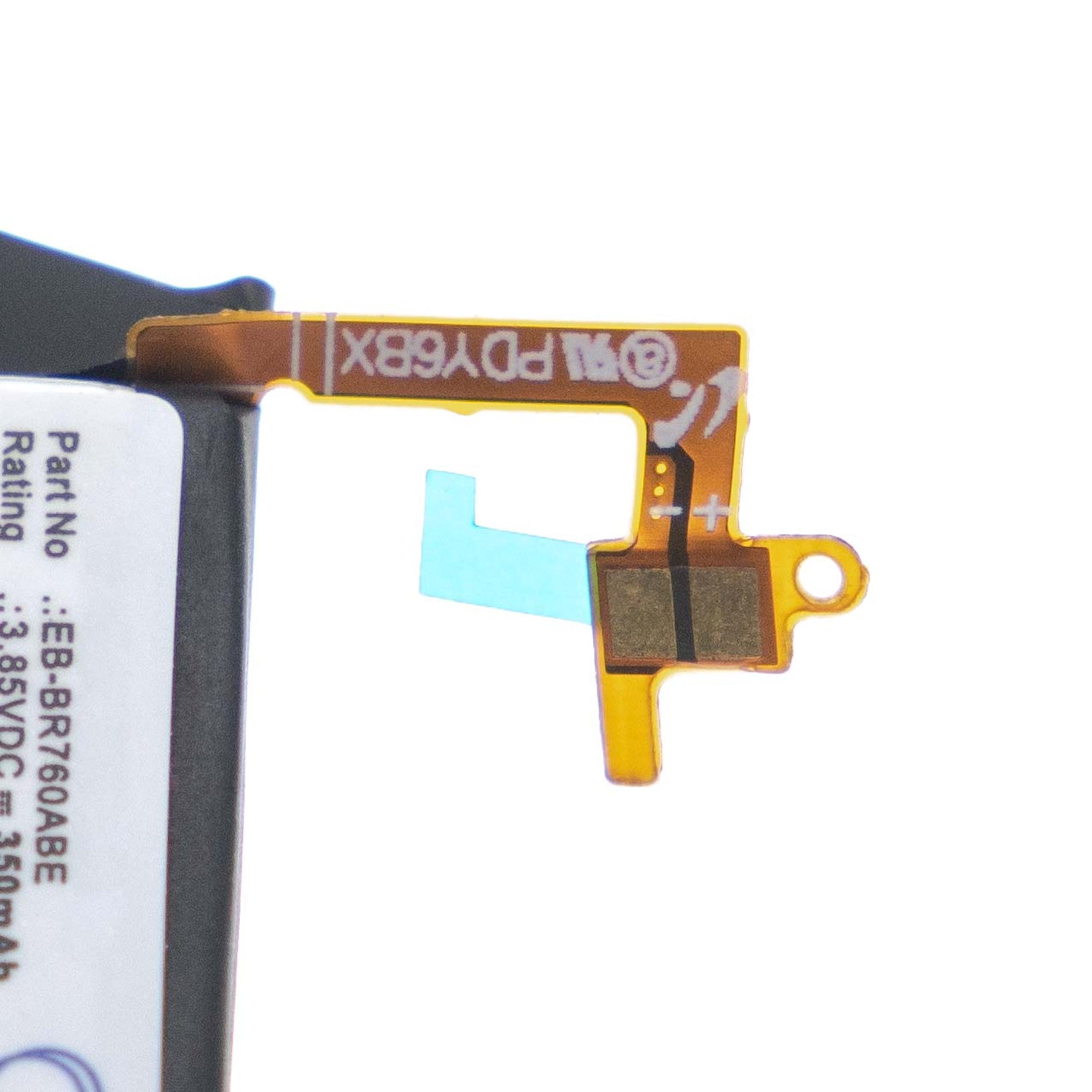 Batterie remplace Samsung EB-BR760ABE, EB-BR760 pour montre connectée - 350mAh 3,85V Li-polymère