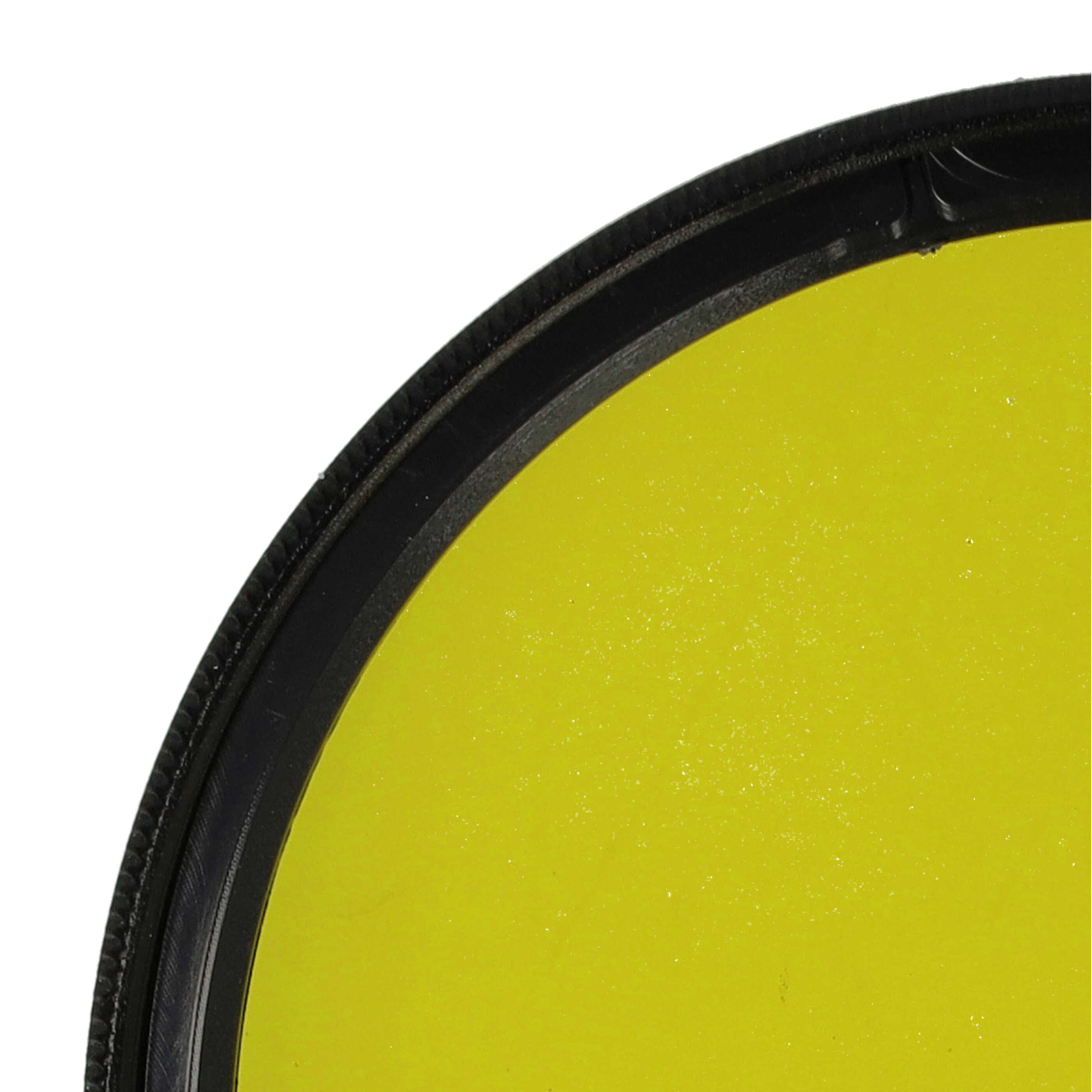 Farbfilter gelb passend für Kamera Objektive mit 58 mm Filtergewinde - Gelbfilter