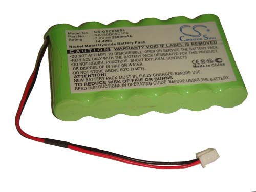 Batterie remplace Graetz NA150D05C100 pour radio - 2000mAh 7,2V NiMH