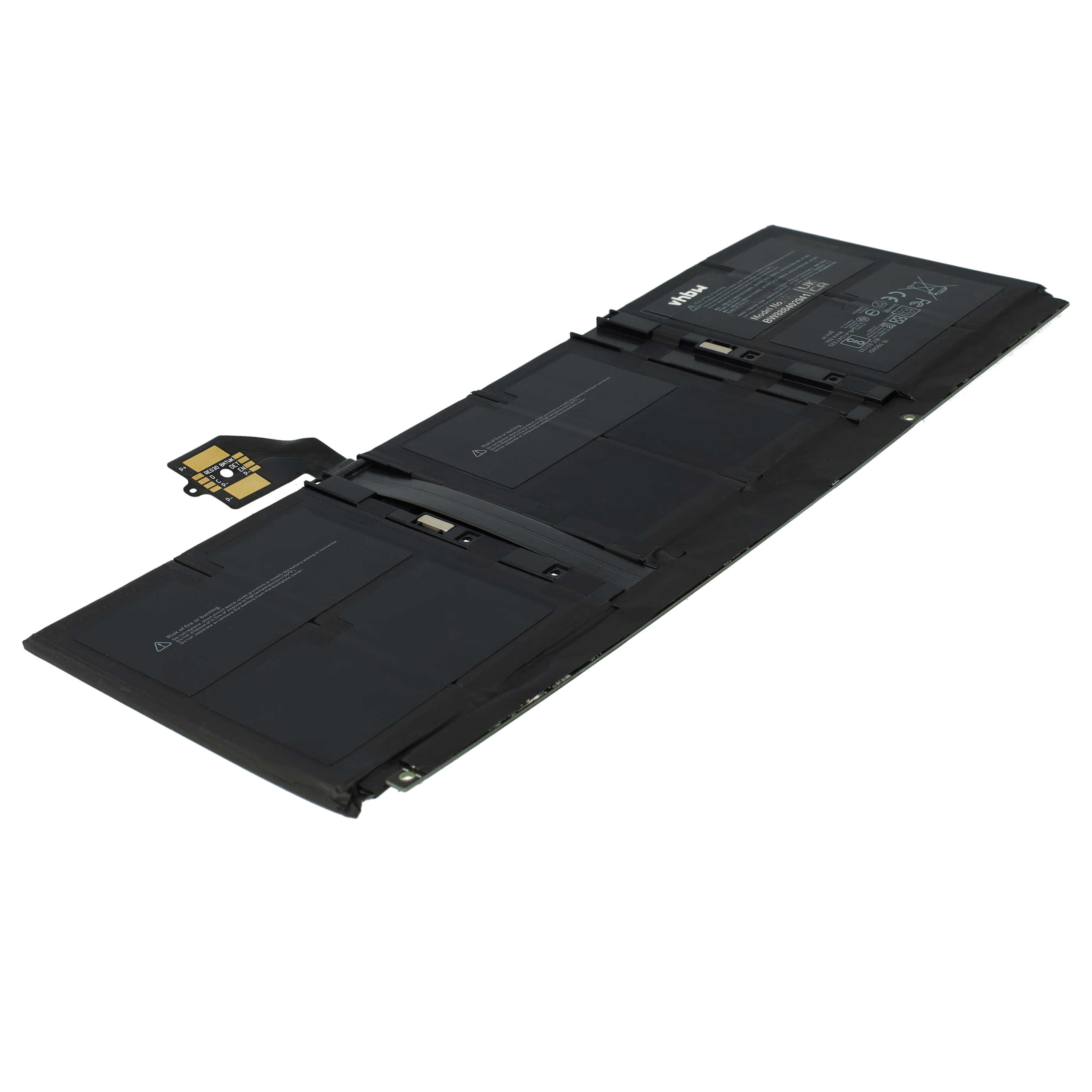 Batterie remplace Microsoft G3HTA052H pour ordinateur portable Microsoft- 6041mAh 7,58V Li-polymère