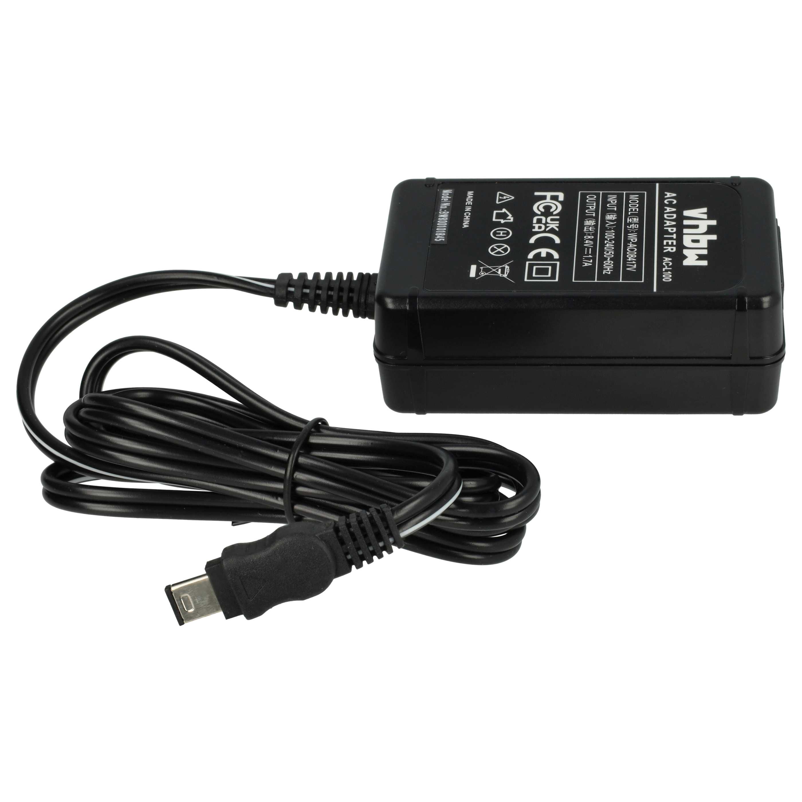 Power Supply replaces AC-L10 AC-L100 AC-L10A AC-L15A AC-L15B AC-L10B AC-L15 for Camera - 2 m 1.7 A