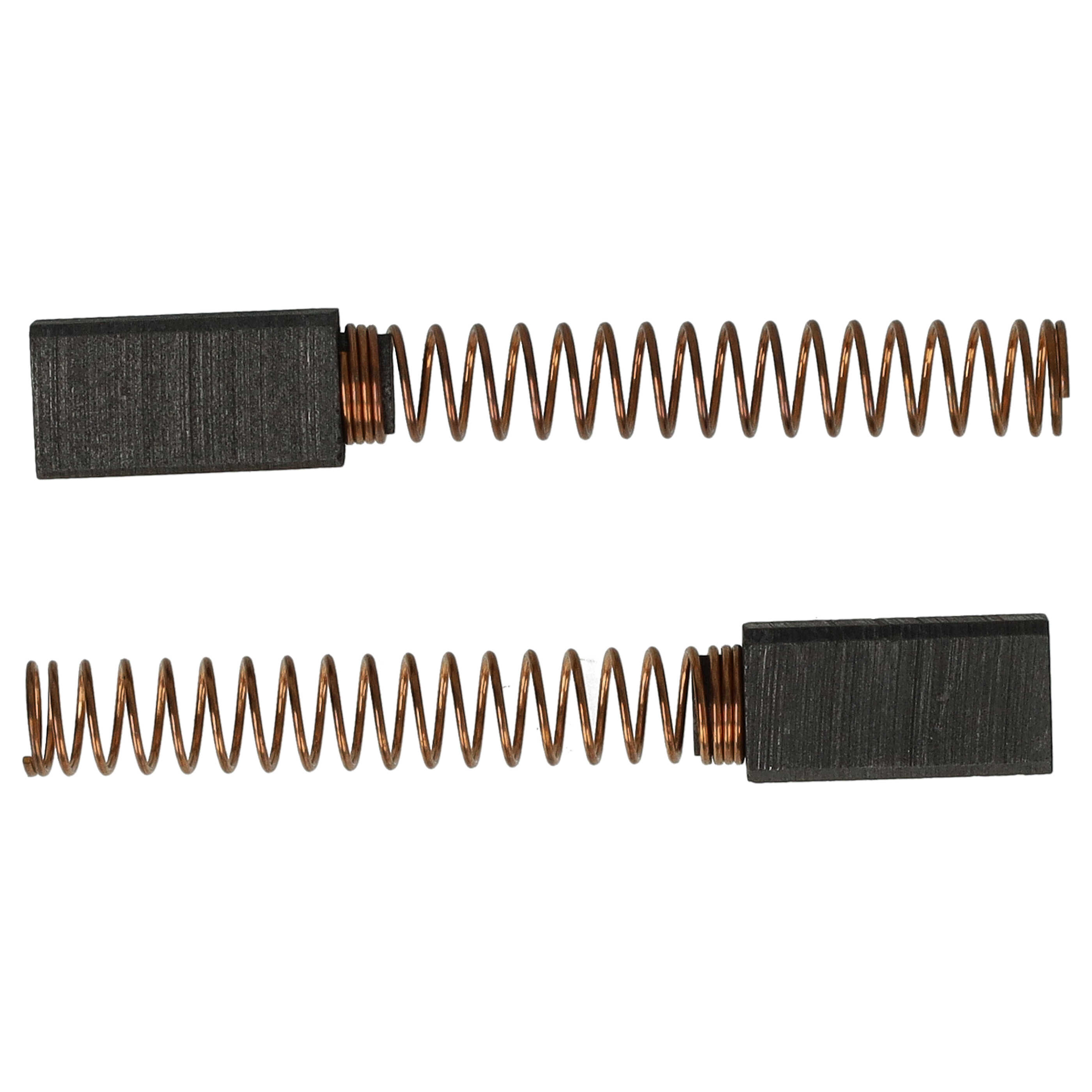 2x Carbon Brush as Replacement for Hitachi / Hikoki 312800 Electric Power Tools + Spring, 12 x 6 x 5mm