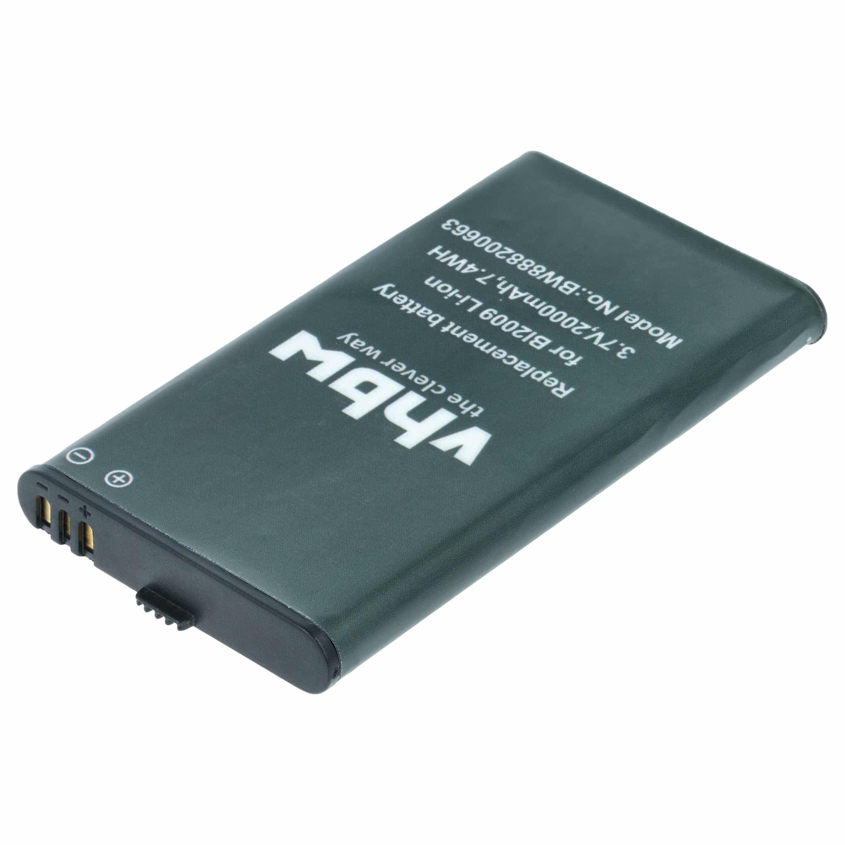 Radio Battery replaces Hytera BL2009 - 2000 mAh 3.7 V Li-Ion