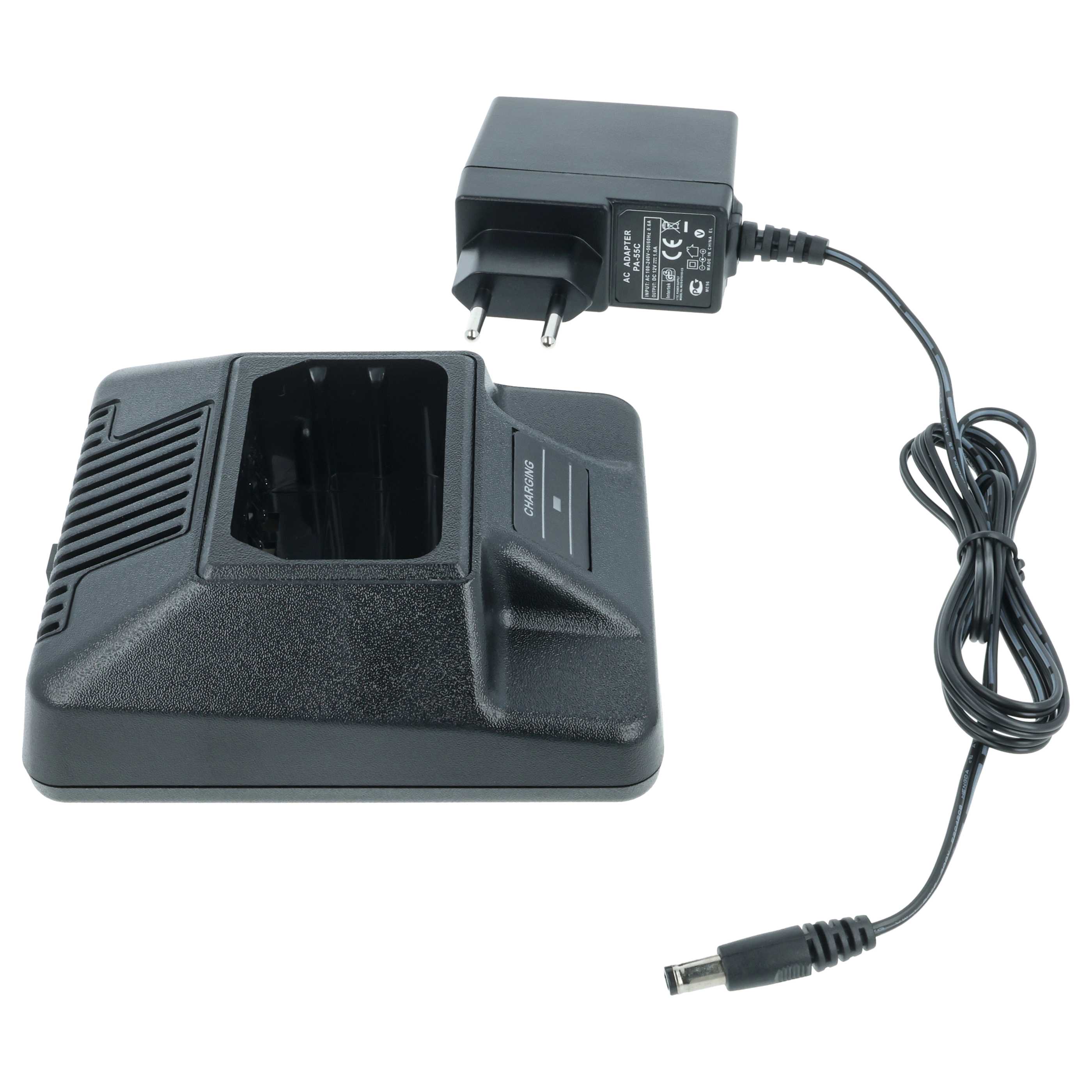 Charger + Mains Adapter Suitable for HNN 8148A Walkie Talkie Battery, 12V, 0.2A
