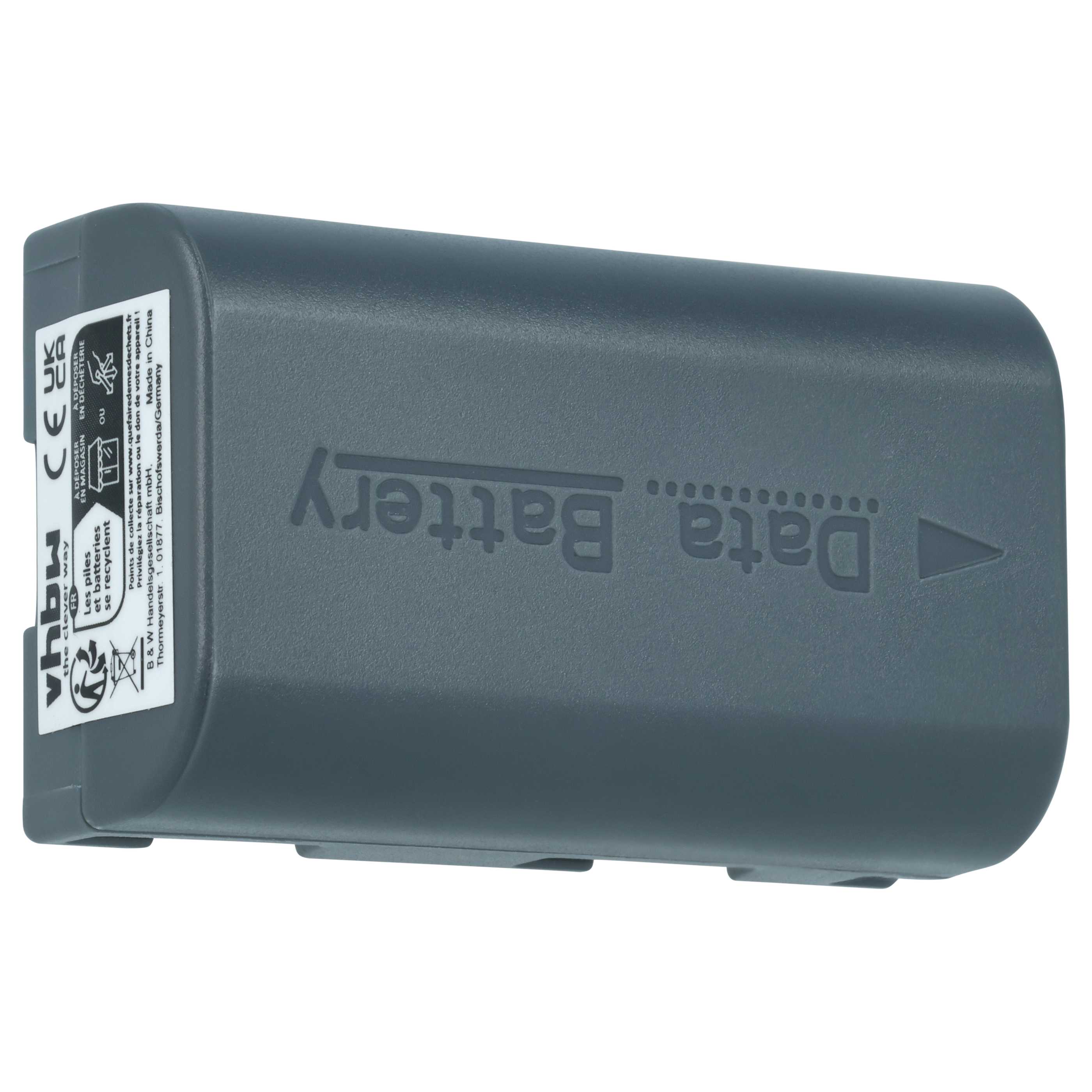 Videocamera 2x Battery replaces JVC BN-VF823, BN-VF808, BN-VF815, BN-VF808U, BN-VF815U - 750 mAh 7.4 V Li-Ion