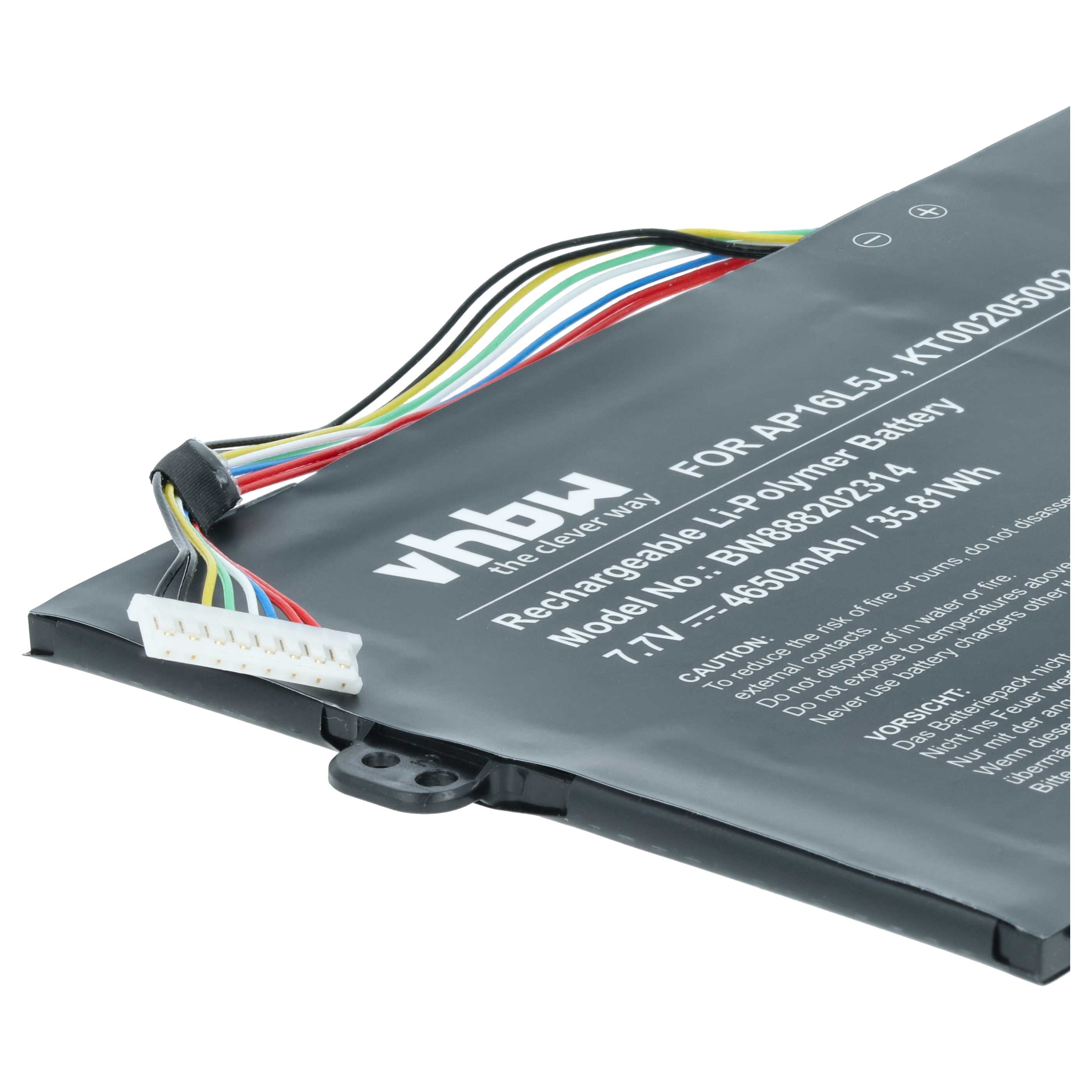 Akumulator do laptopa zamiennik Acer AP16L5J, KT00205002 - 4650 mAh 7,7 V LiPo