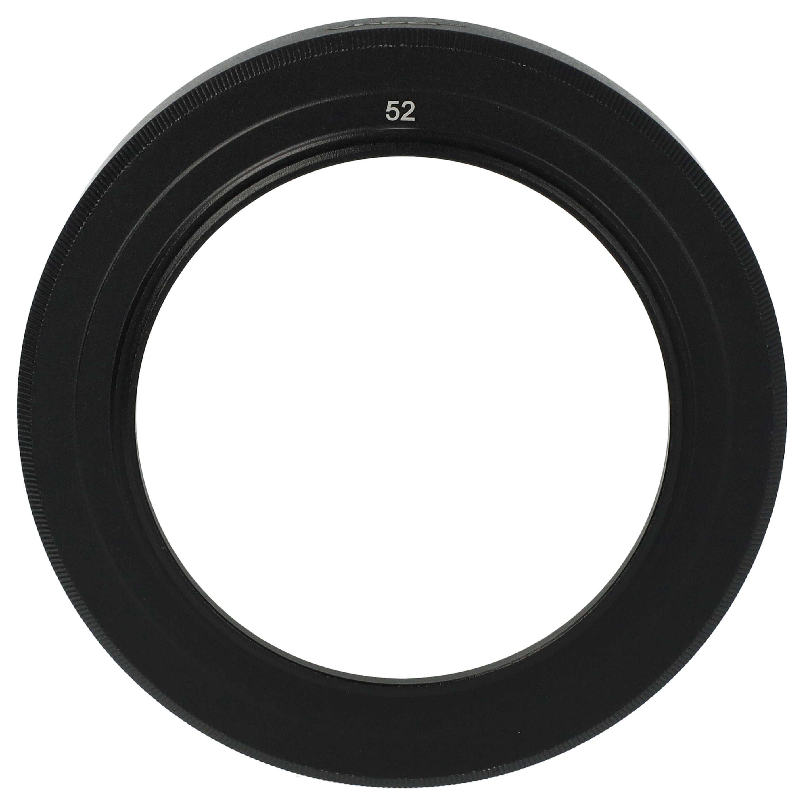 Lens Hood replaces Nikon HF-52 for Nikon Lens with 52 mm Diameter, aluminium, matt black